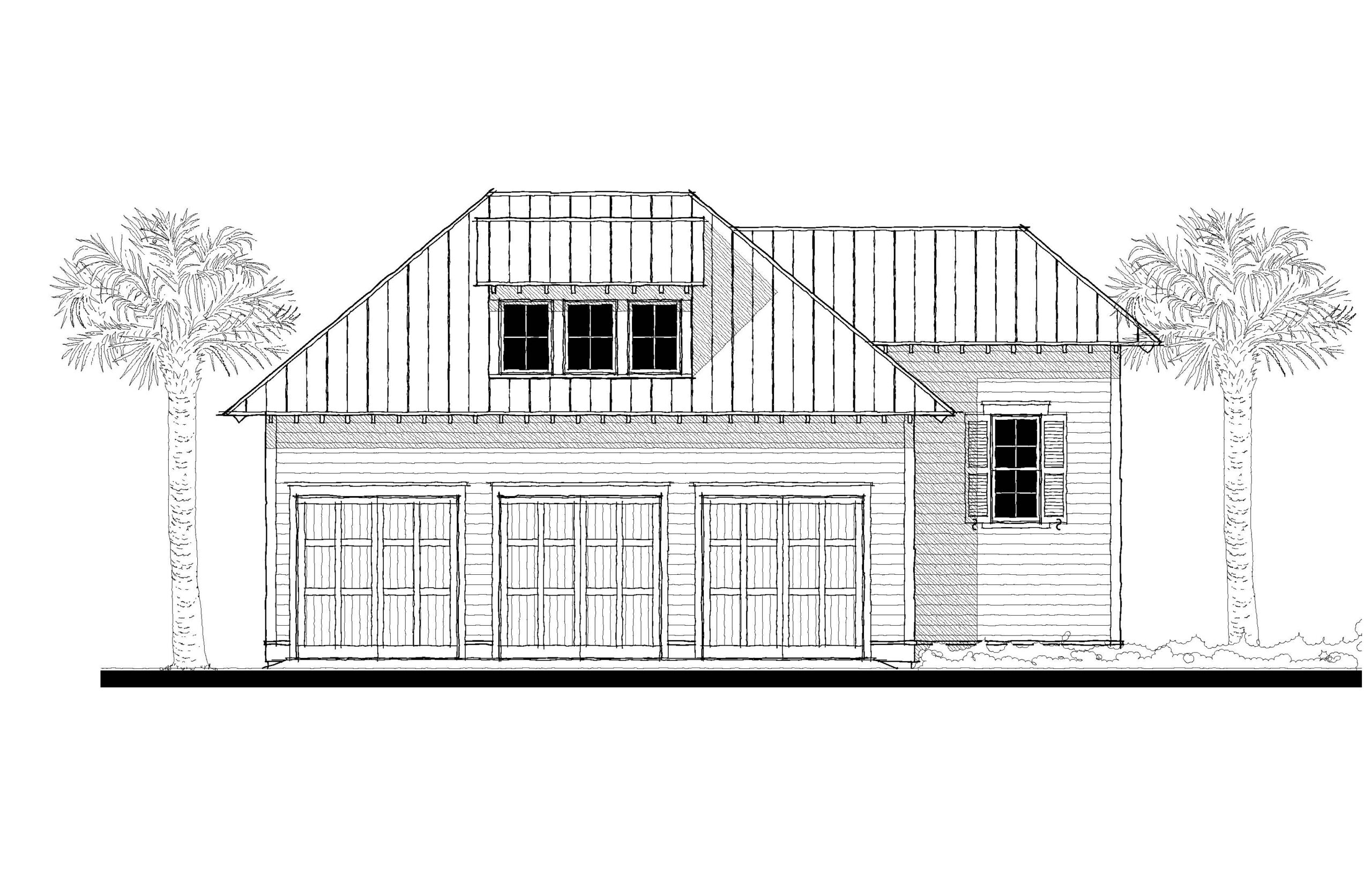 053139 Garage — featured elevation