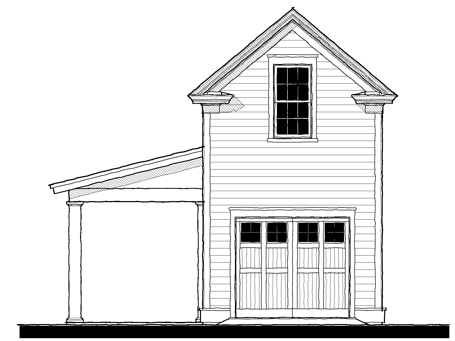 063288 Garage — featured elevation