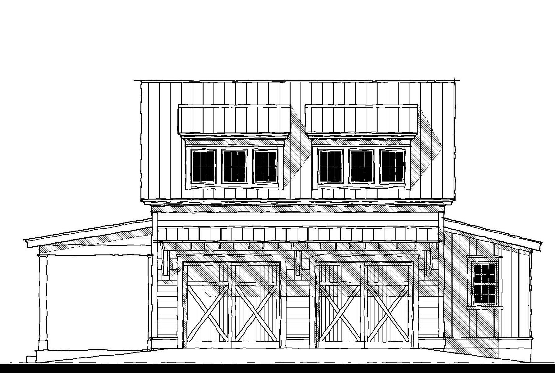 06366 Garage (G0039 Variation) — featured elevation