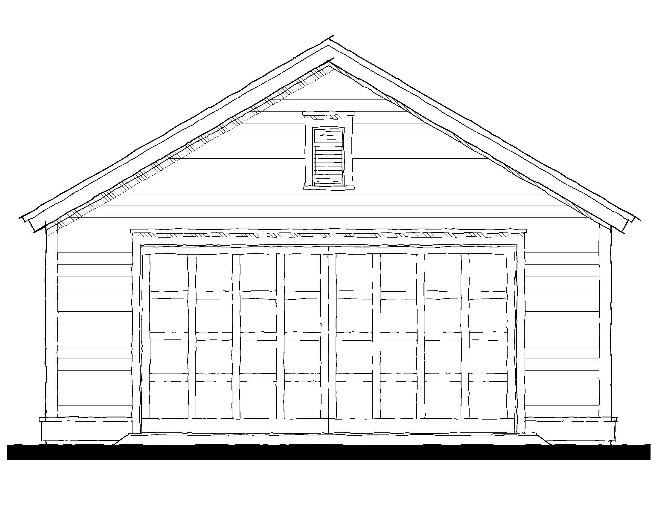 11353 Garage — featured elevation