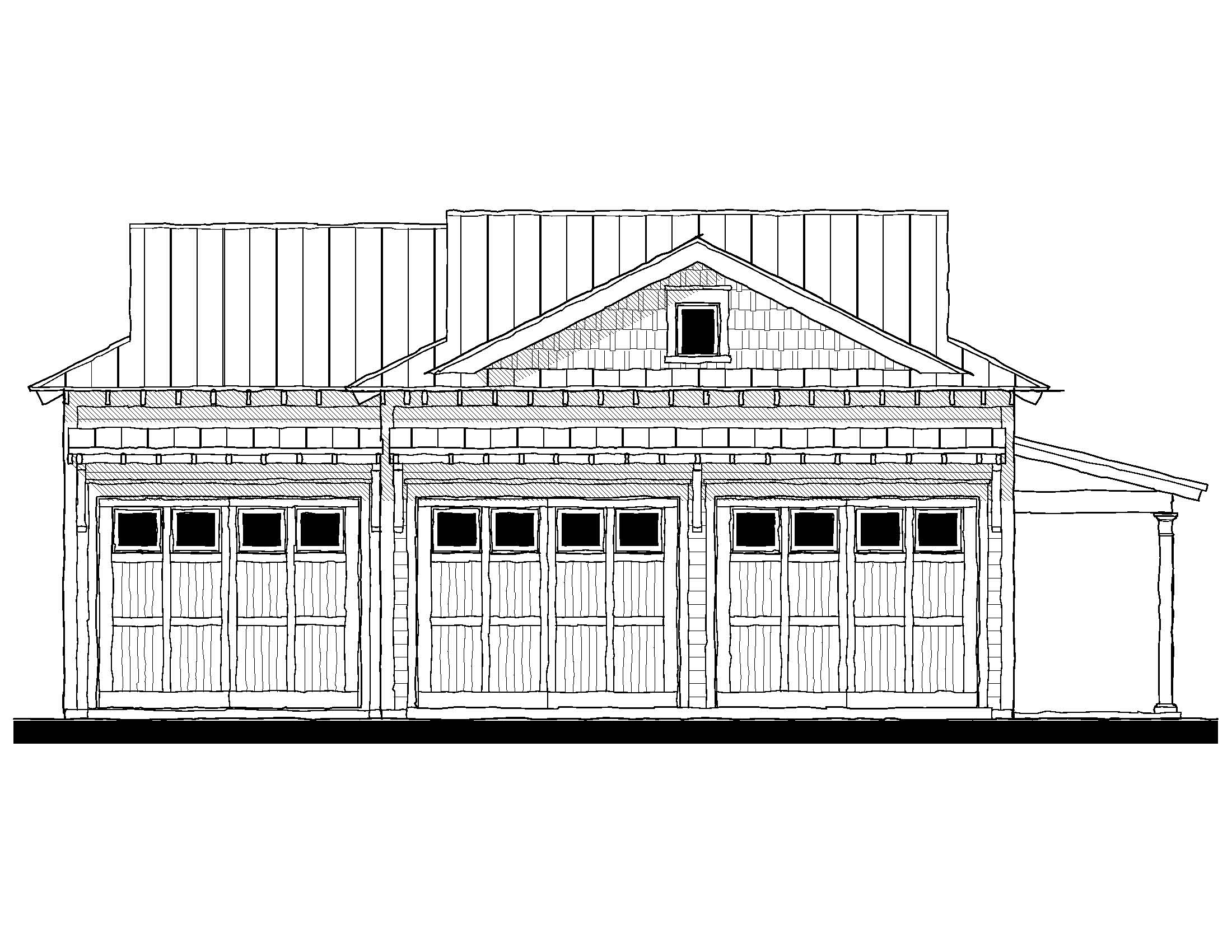 14108 Garage — featured elevation