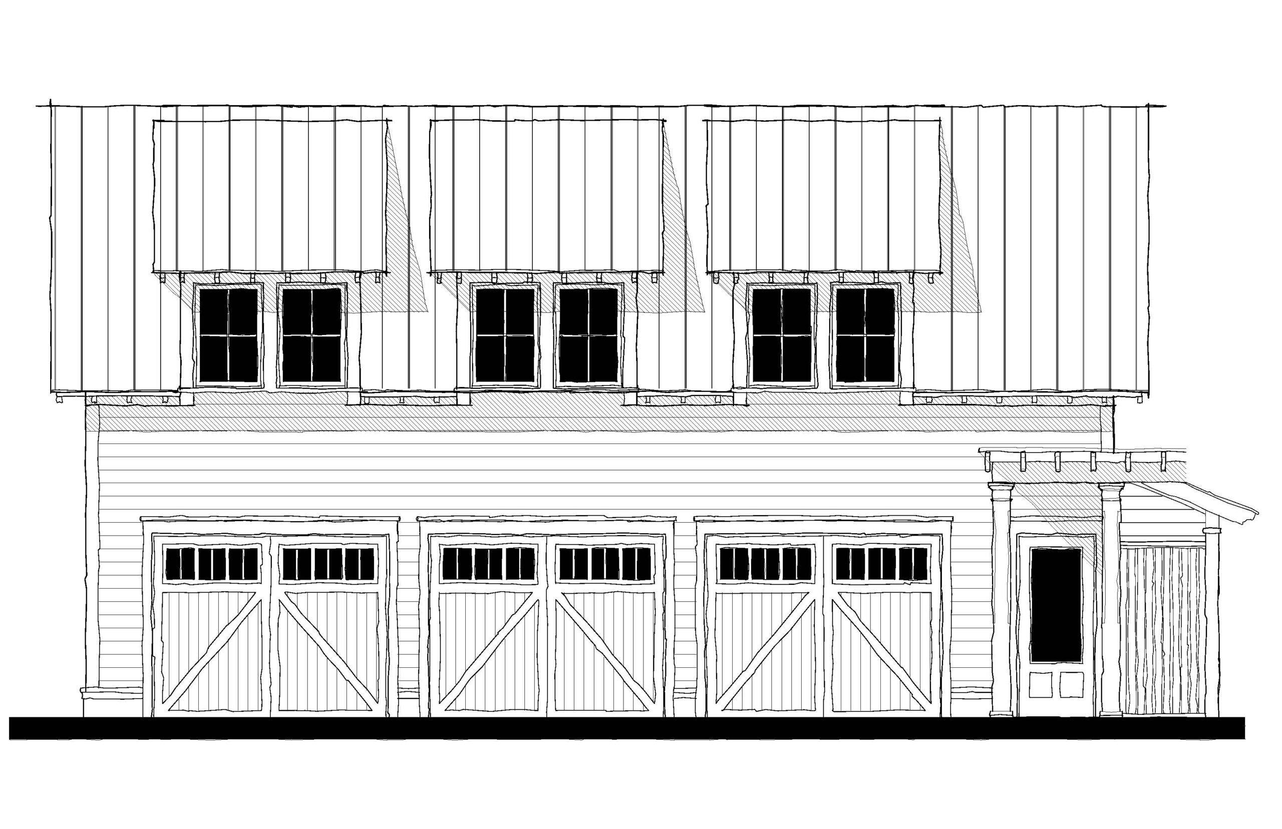 143212 Garage — featured elevation