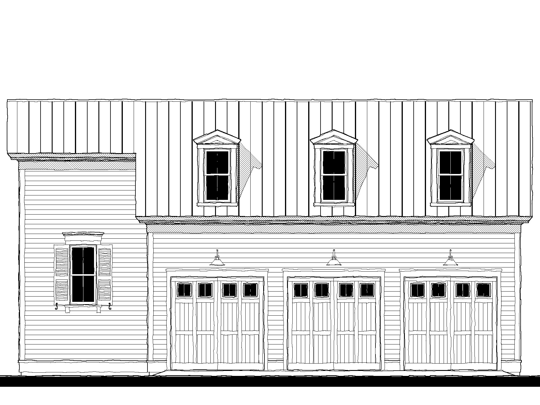 14353 Garage — featured elevation