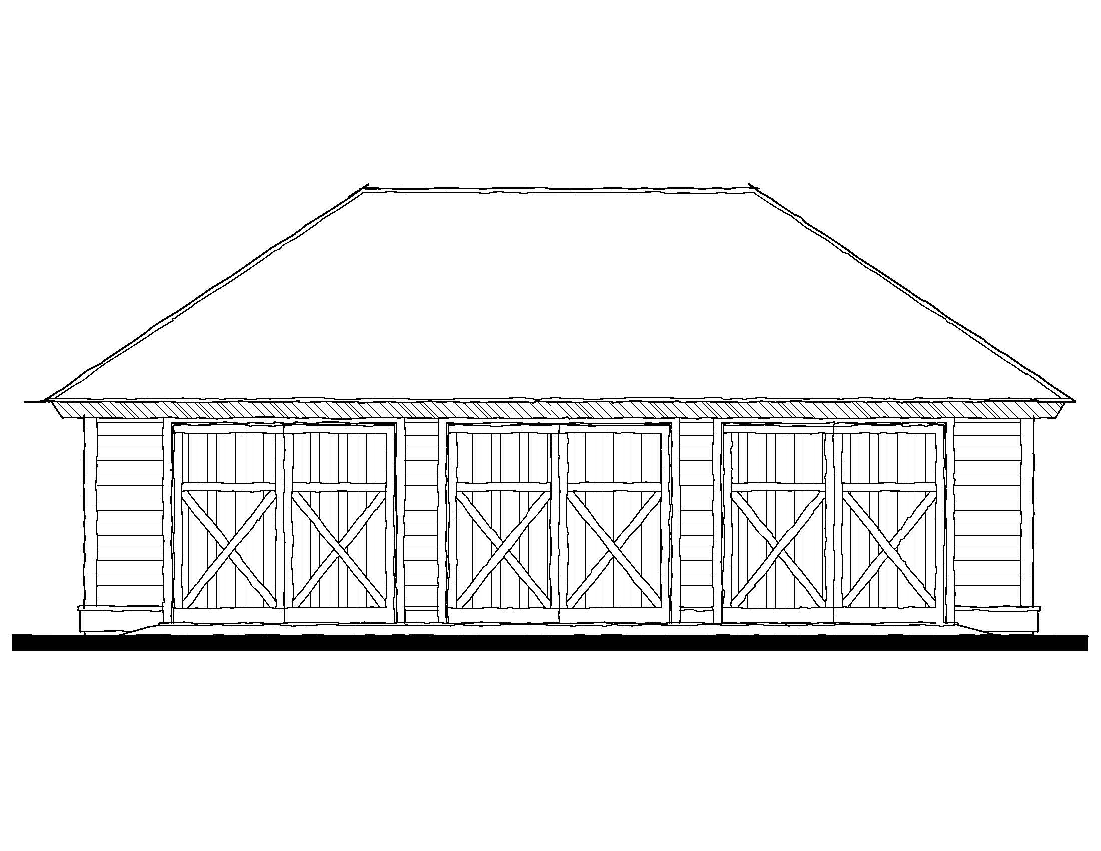 163222 Garage — featured elevation