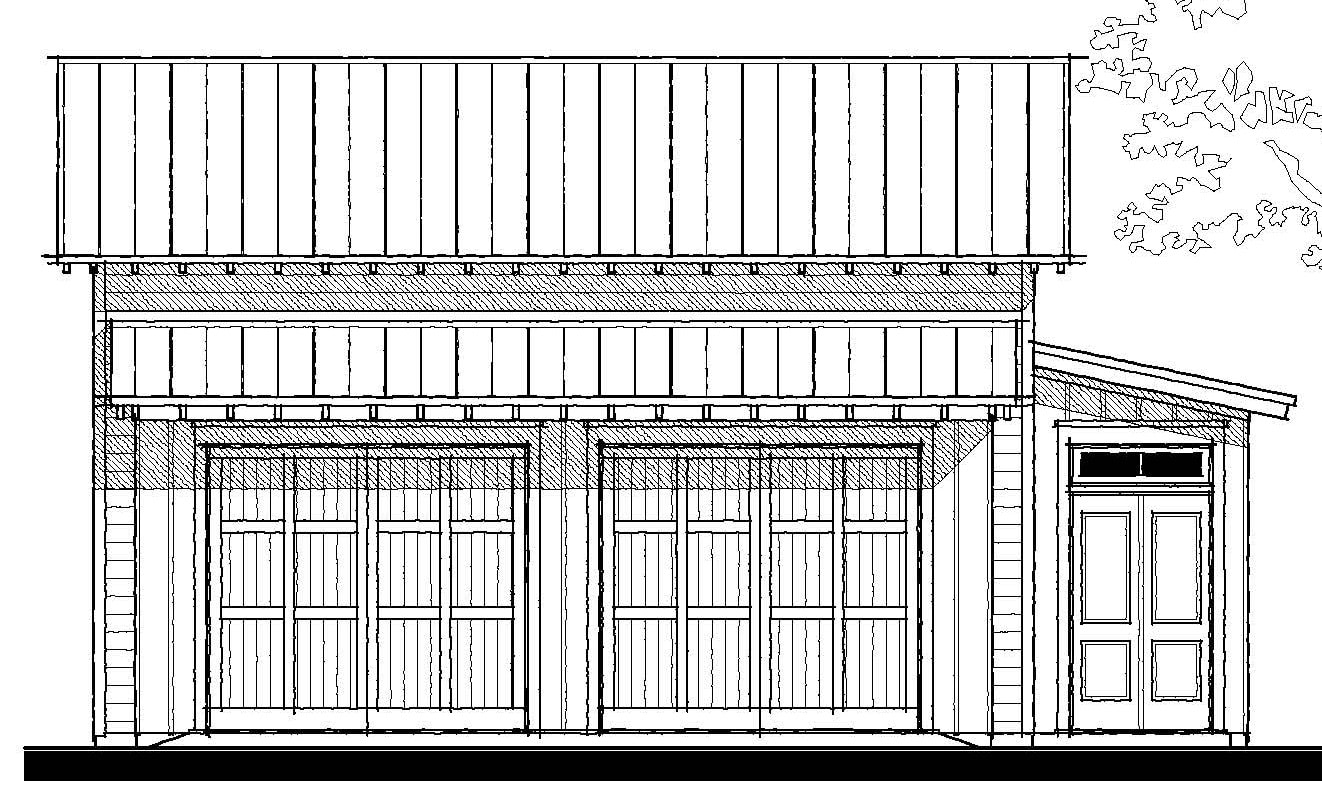 16340 Garage — featured elevation