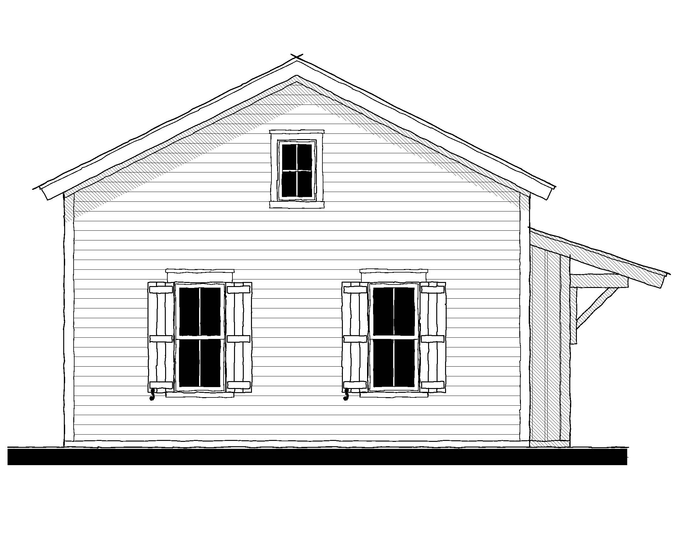 16366 Garage — featured elevation