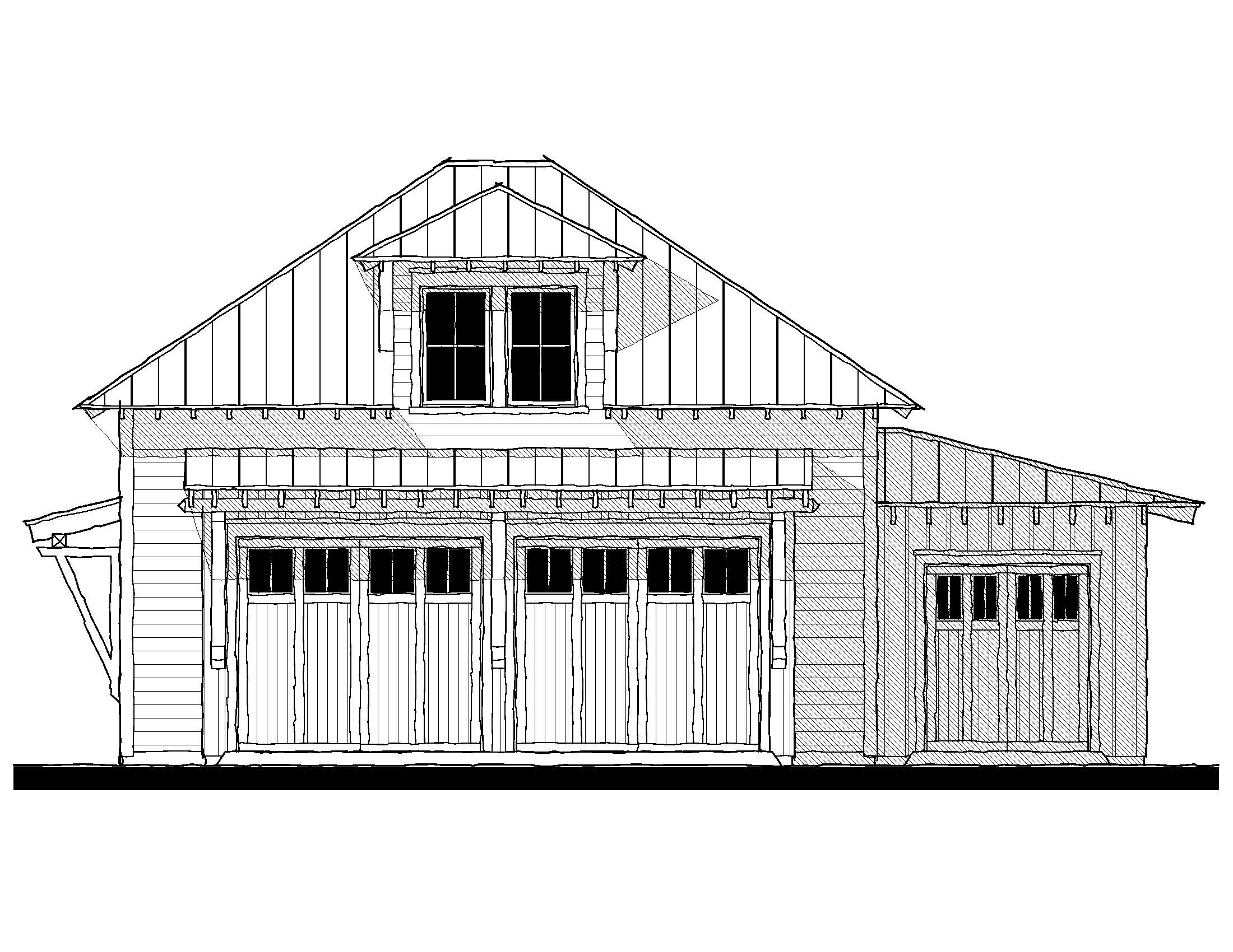 17309Garage — featured elevation