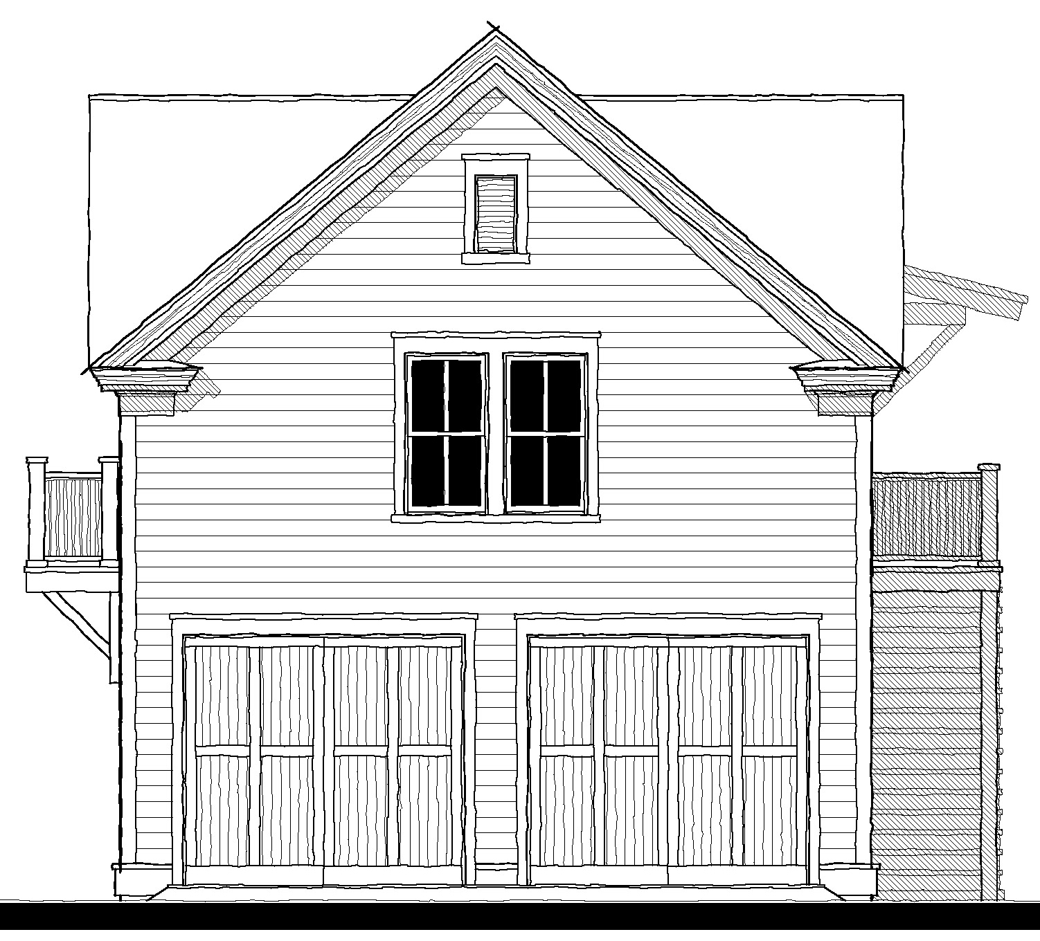 173261 Garage — featured elevation