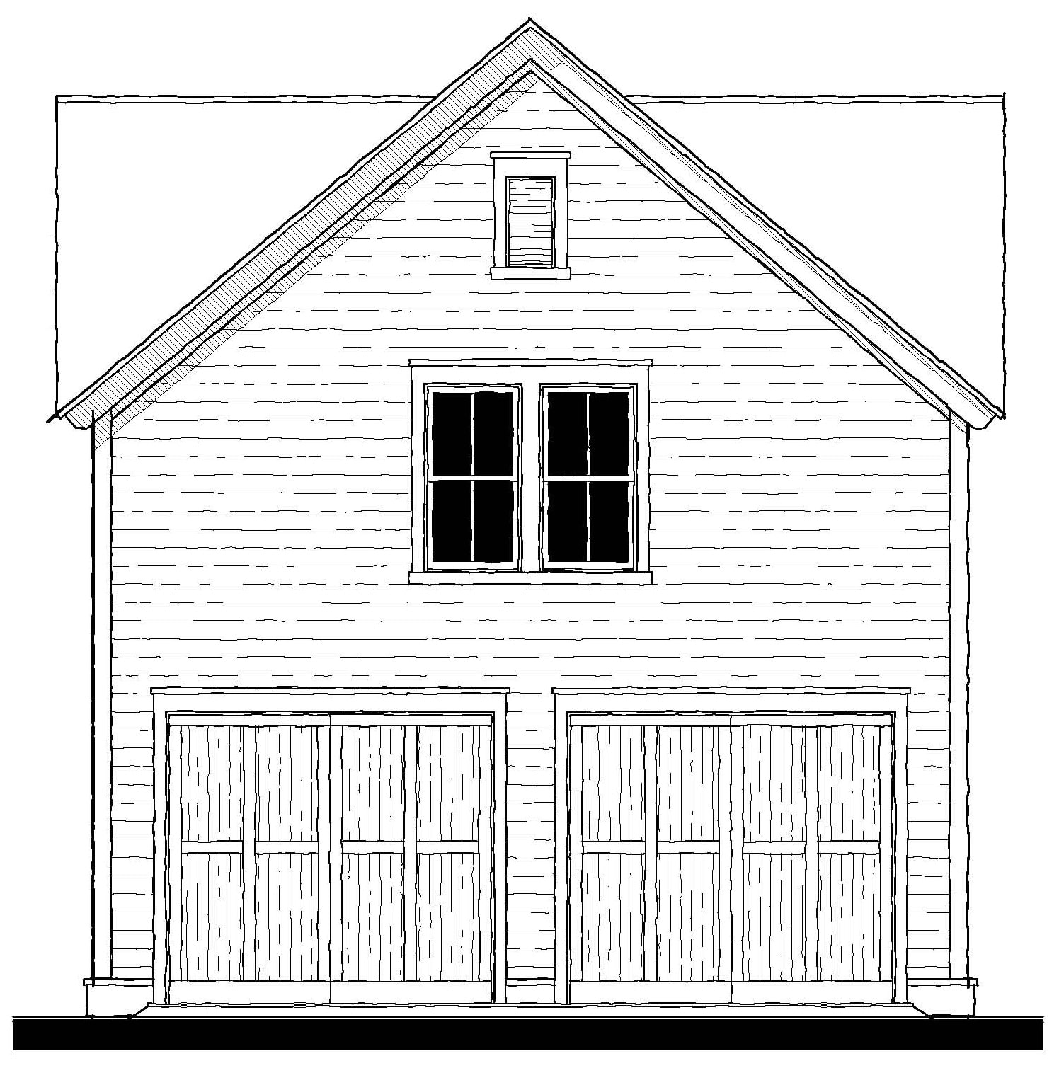 17351 Garage — featured elevation