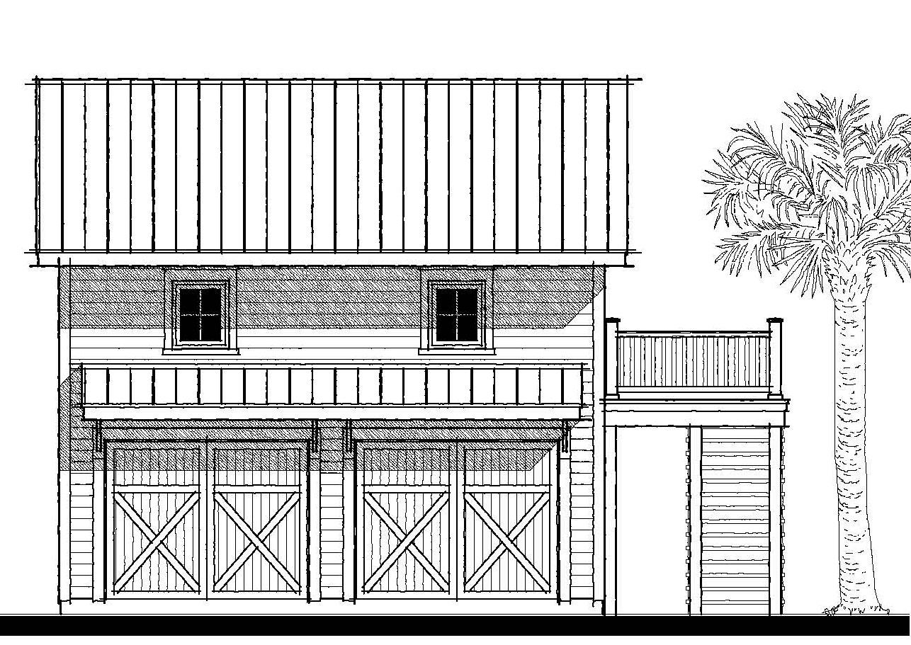 183131 Garage — featured elevation