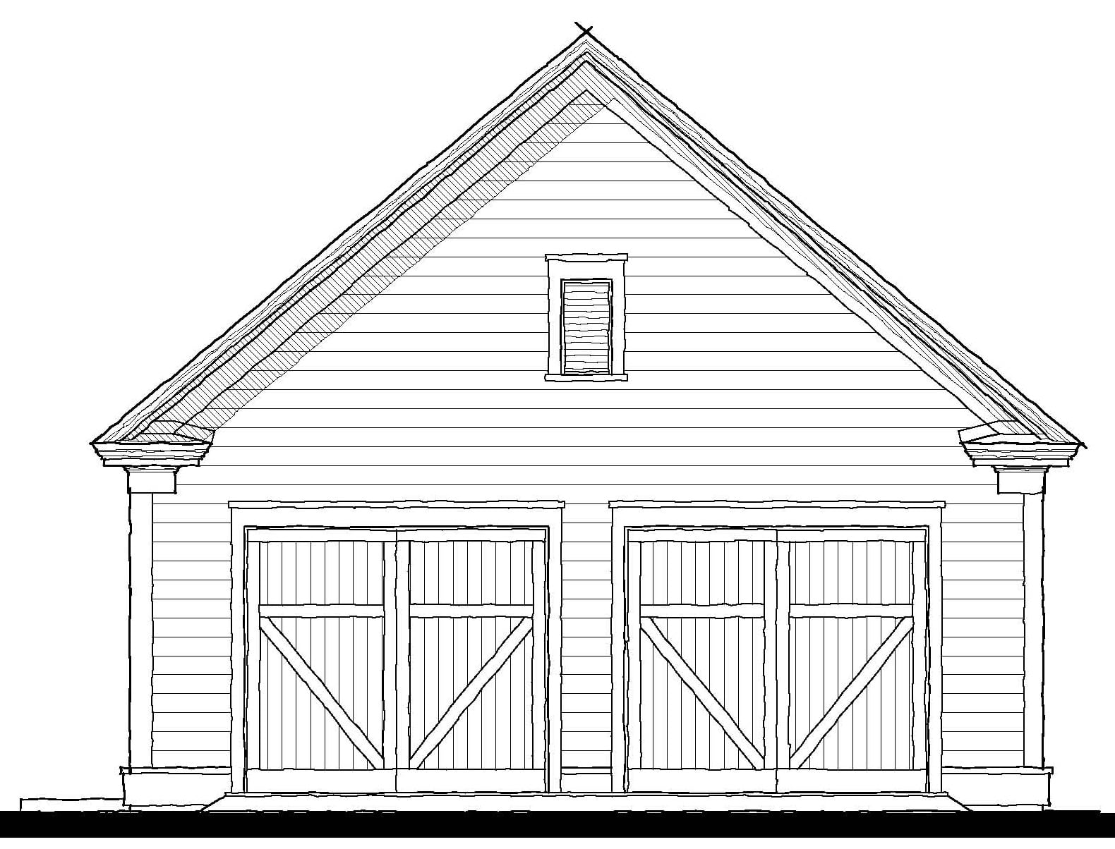 203107 Garage — featured elevation