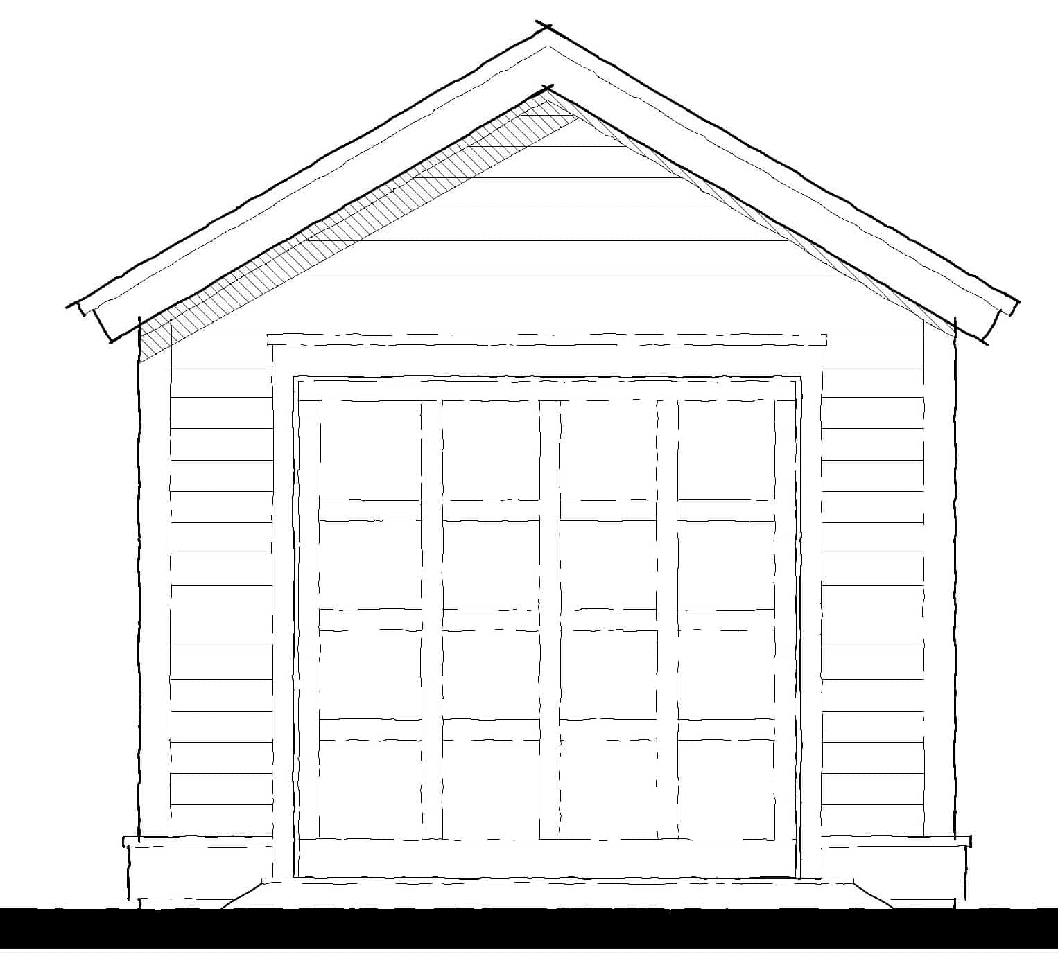 213160G2 Garage — featured elevation