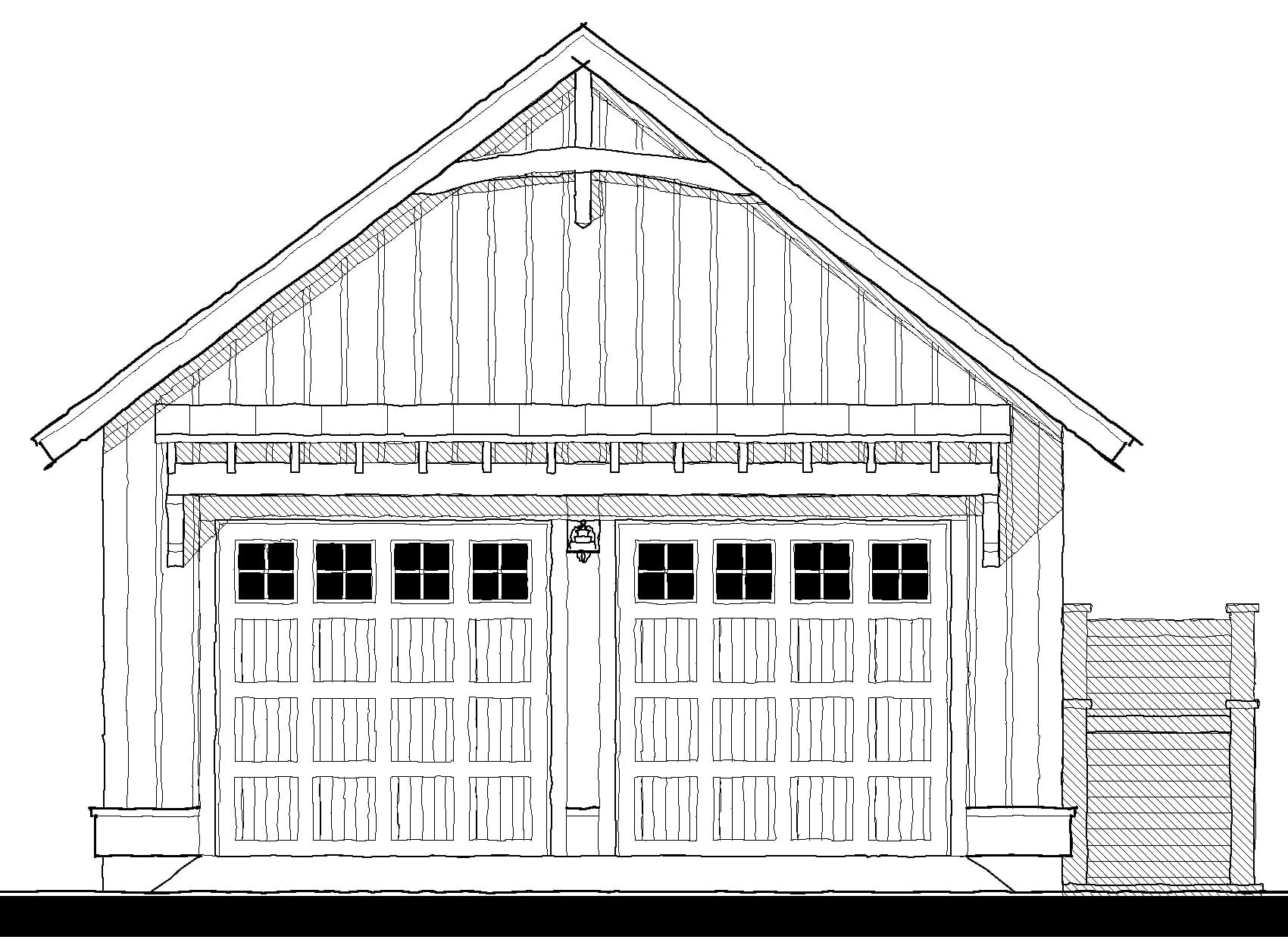 21345 Garage — featured elevation