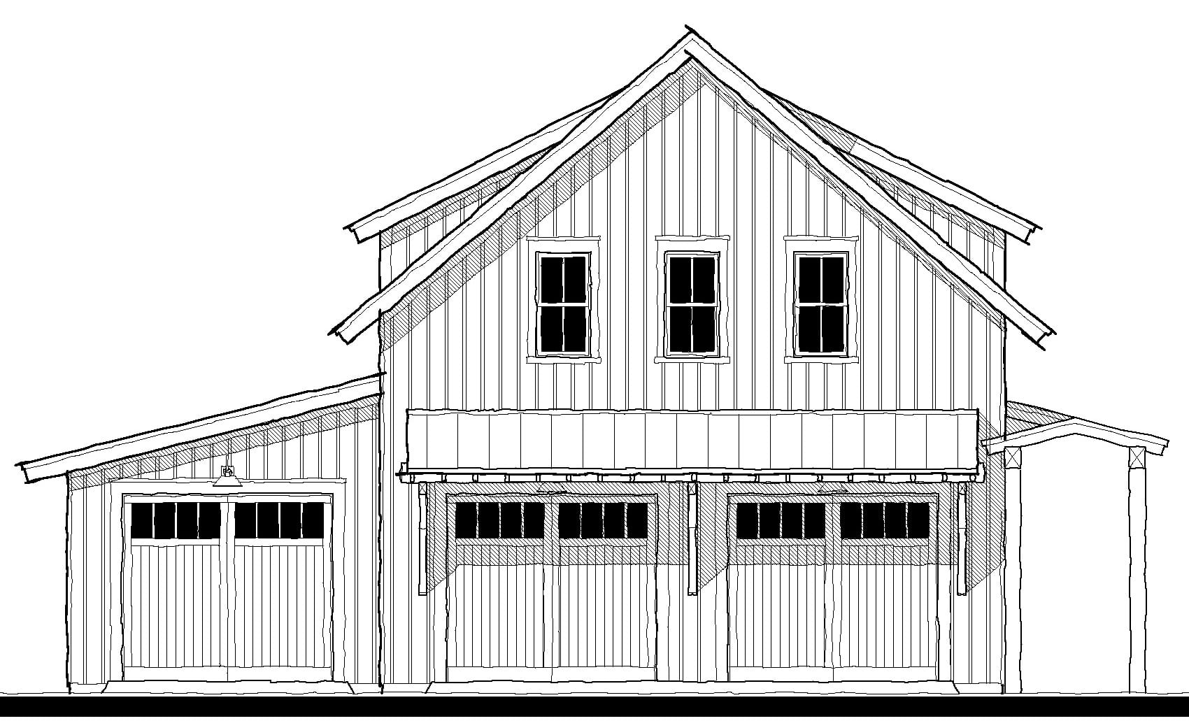 21352 Garage — featured elevation
