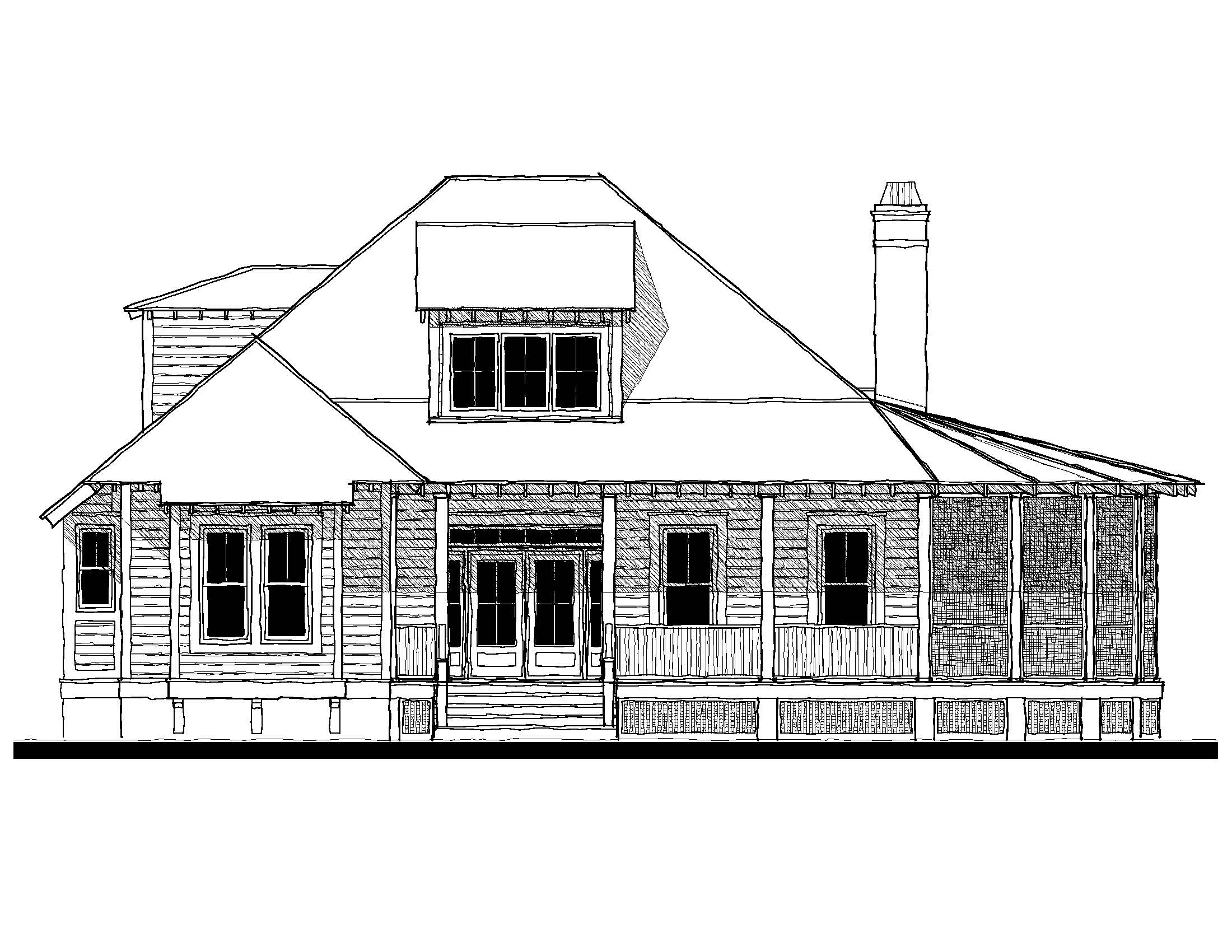 Bermuda Bluff (133133) — featured elevation