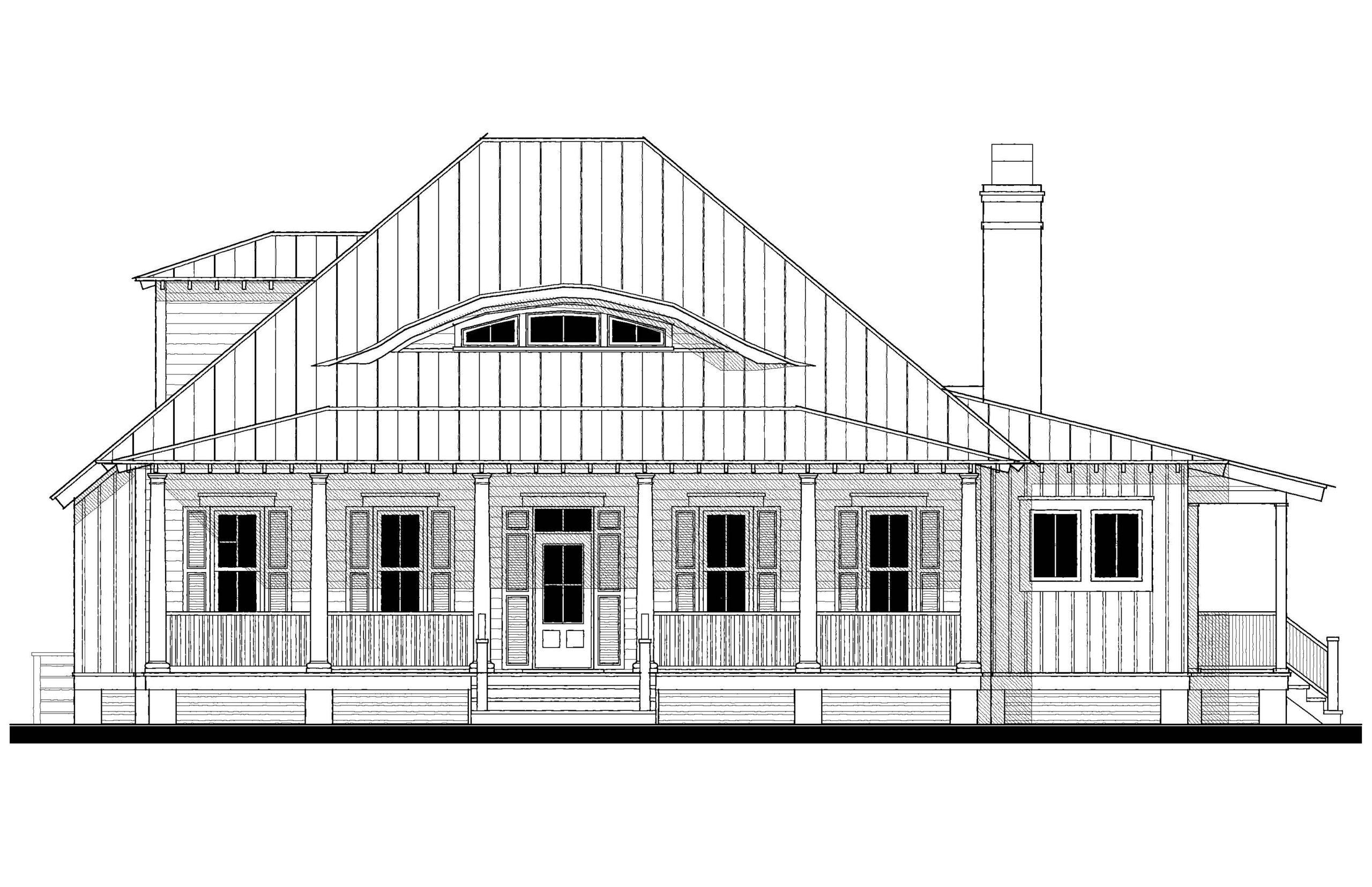 Bermuda Bluff II (12318) — featured elevation