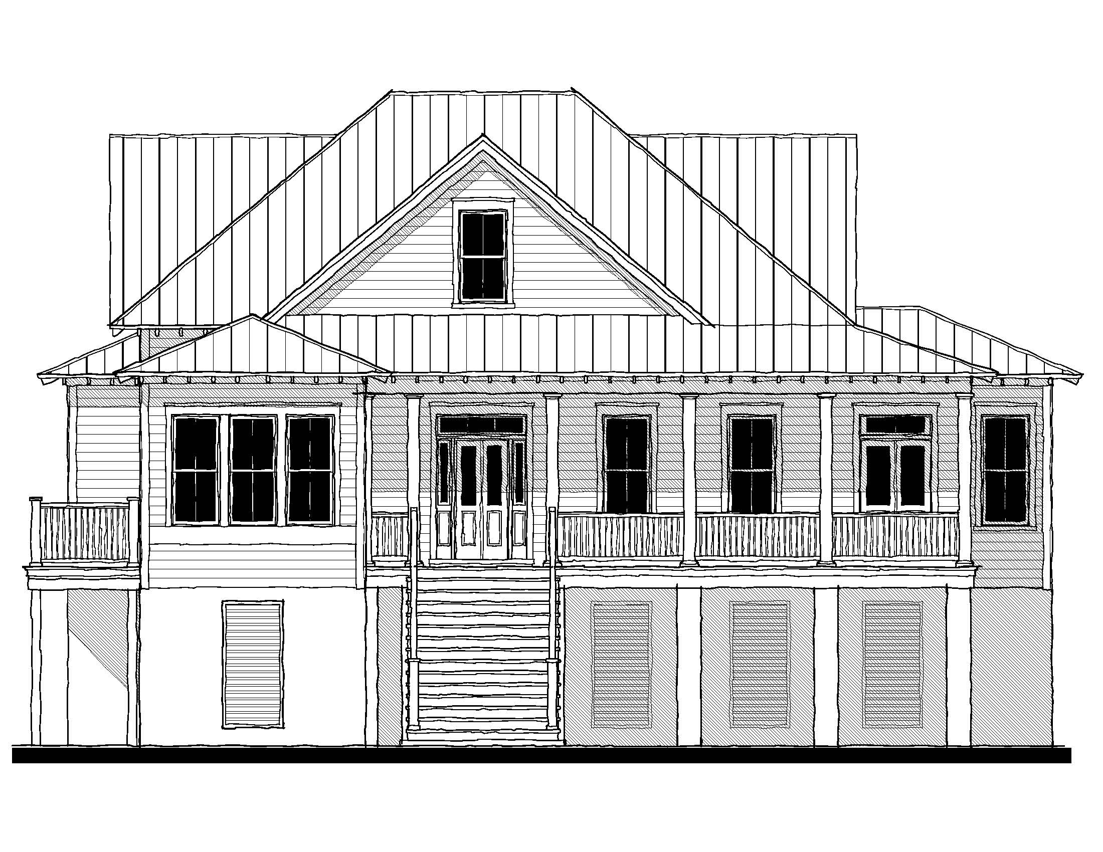 Coffee Bluff (10313) — featured elevation