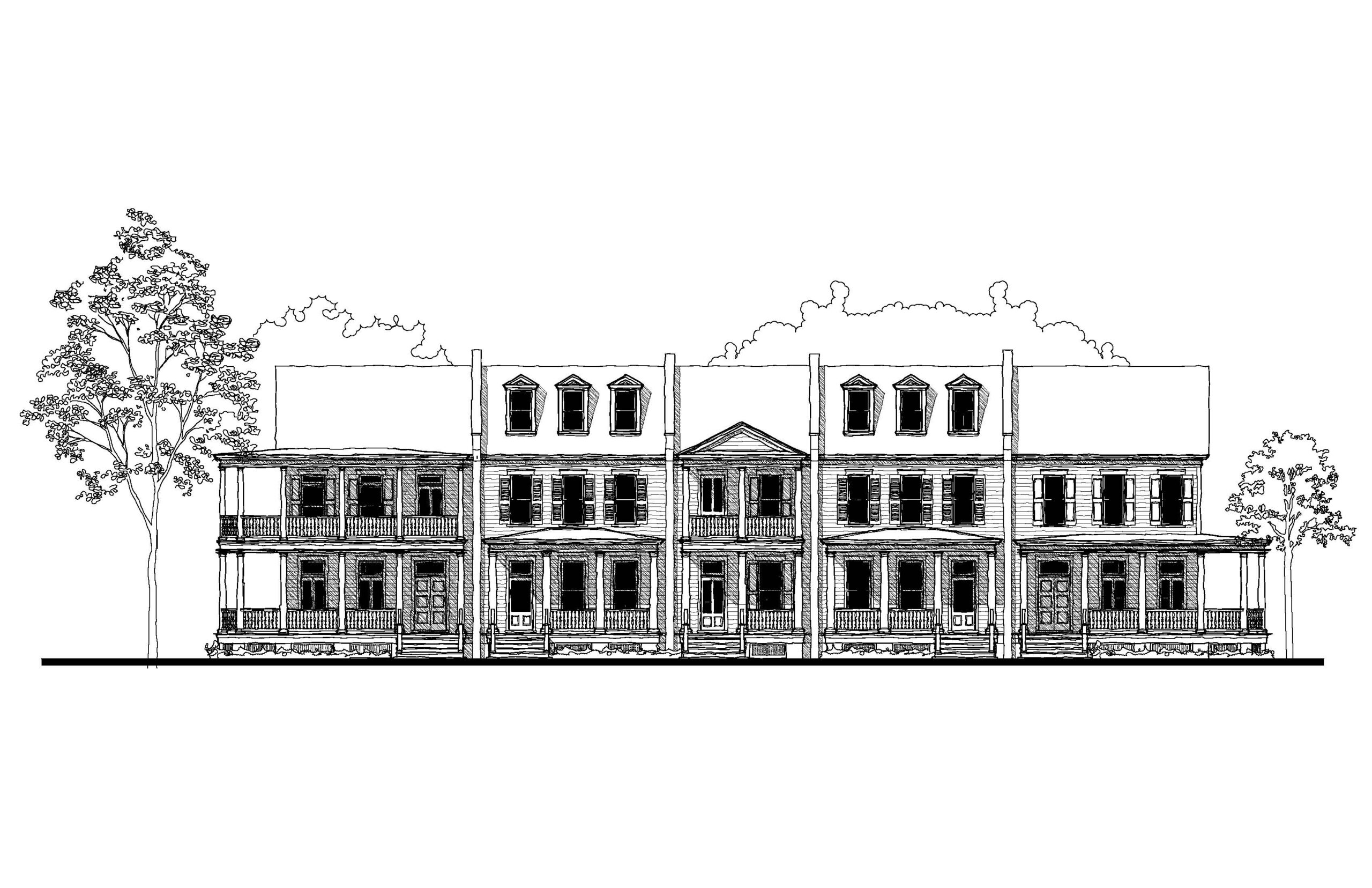 Daniels Orchard Townhouse B — featured elevation