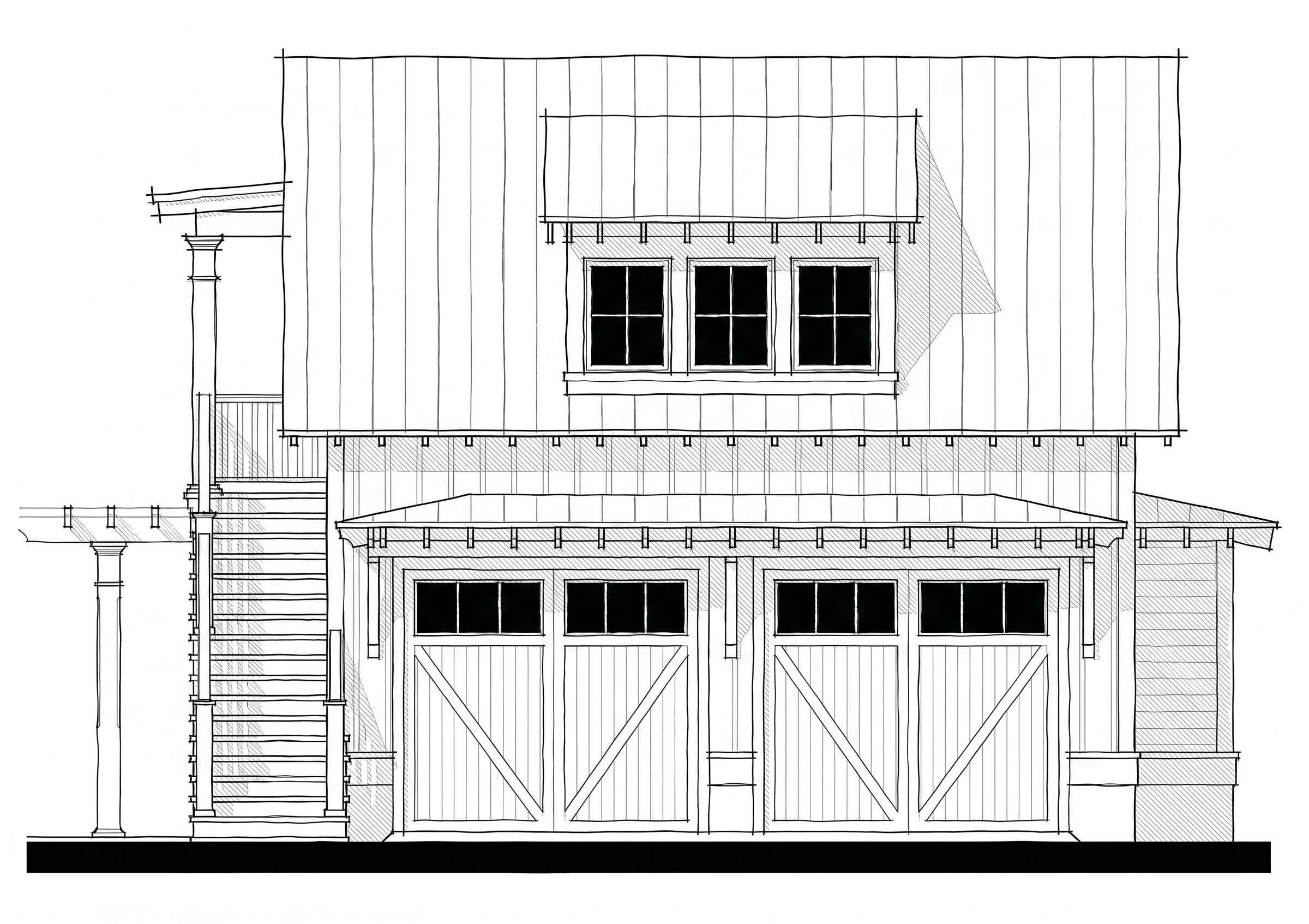 14331 Garage — featured elevation