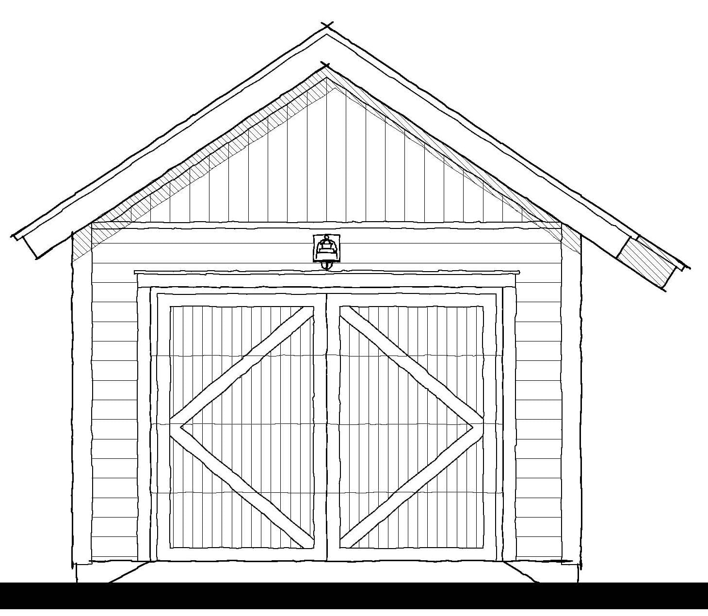 Garage (18409J2-G) — featured elevation