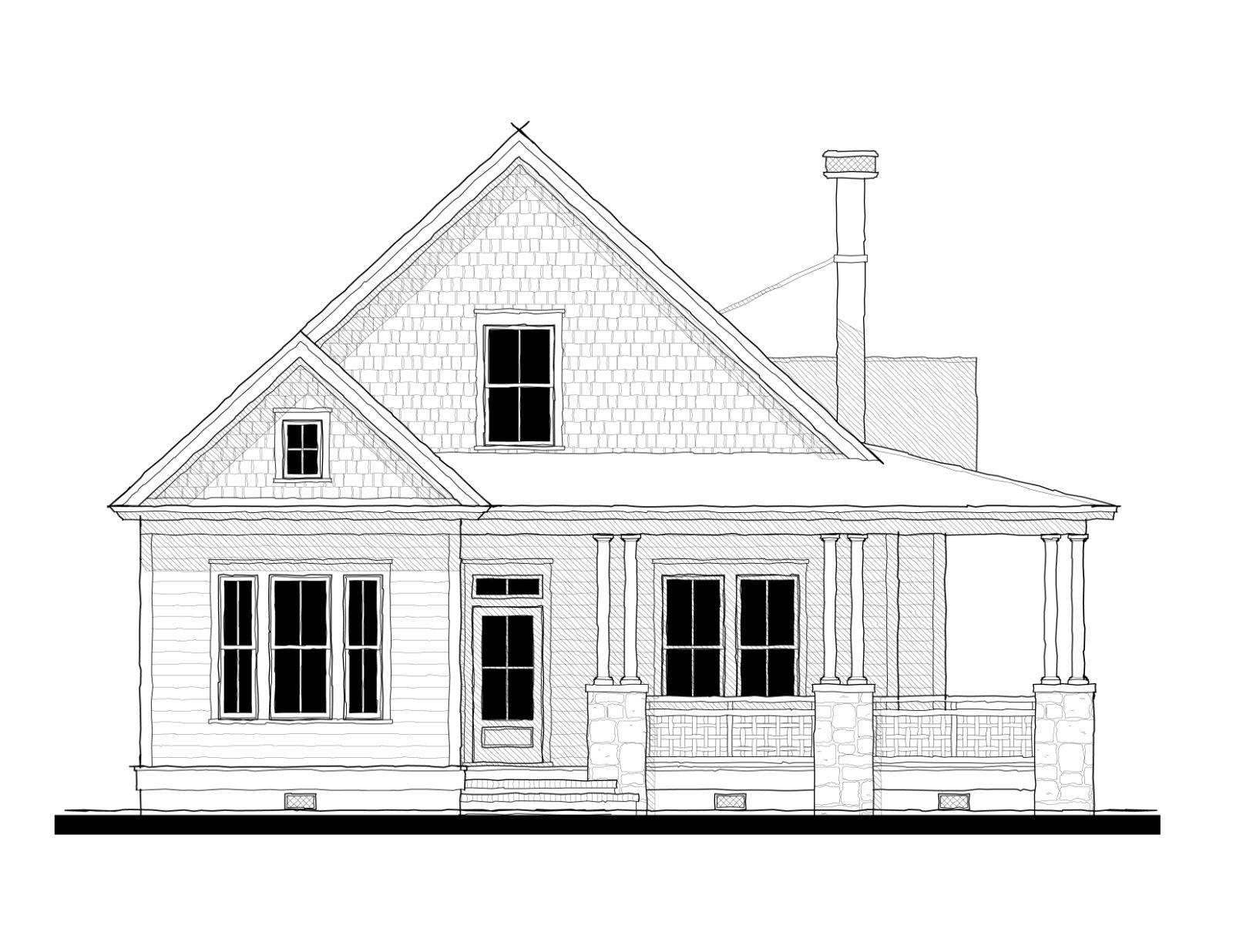 Hayek (23395A) — featured elevation