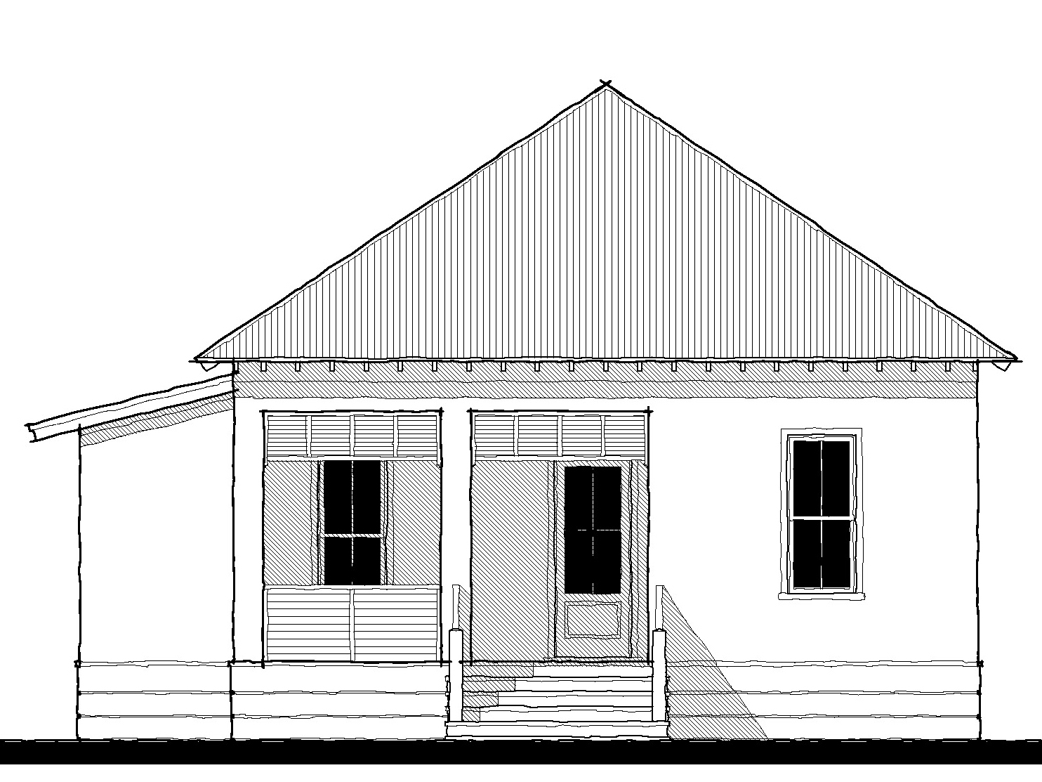 Headsail Cottage (22372) — featured elevation