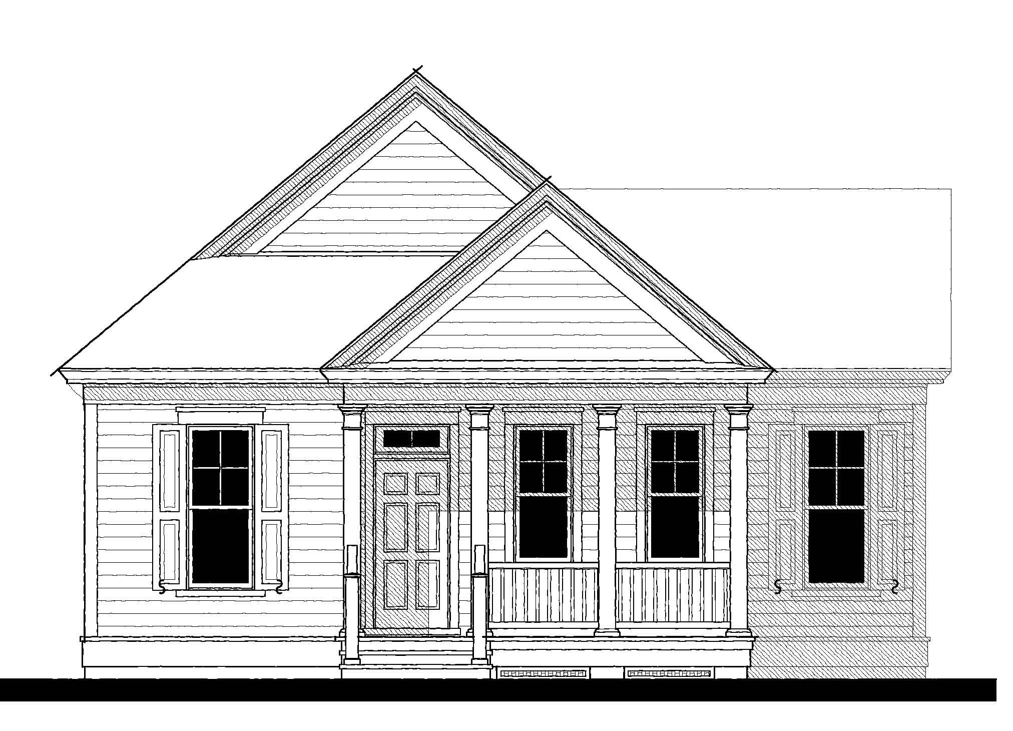 Lexington (09412K) — featured elevation
