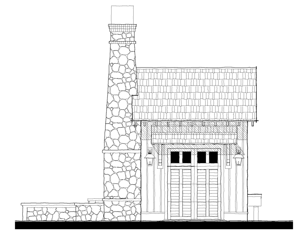 Neighborhood Garden Shed (203136FP) — featured elevation