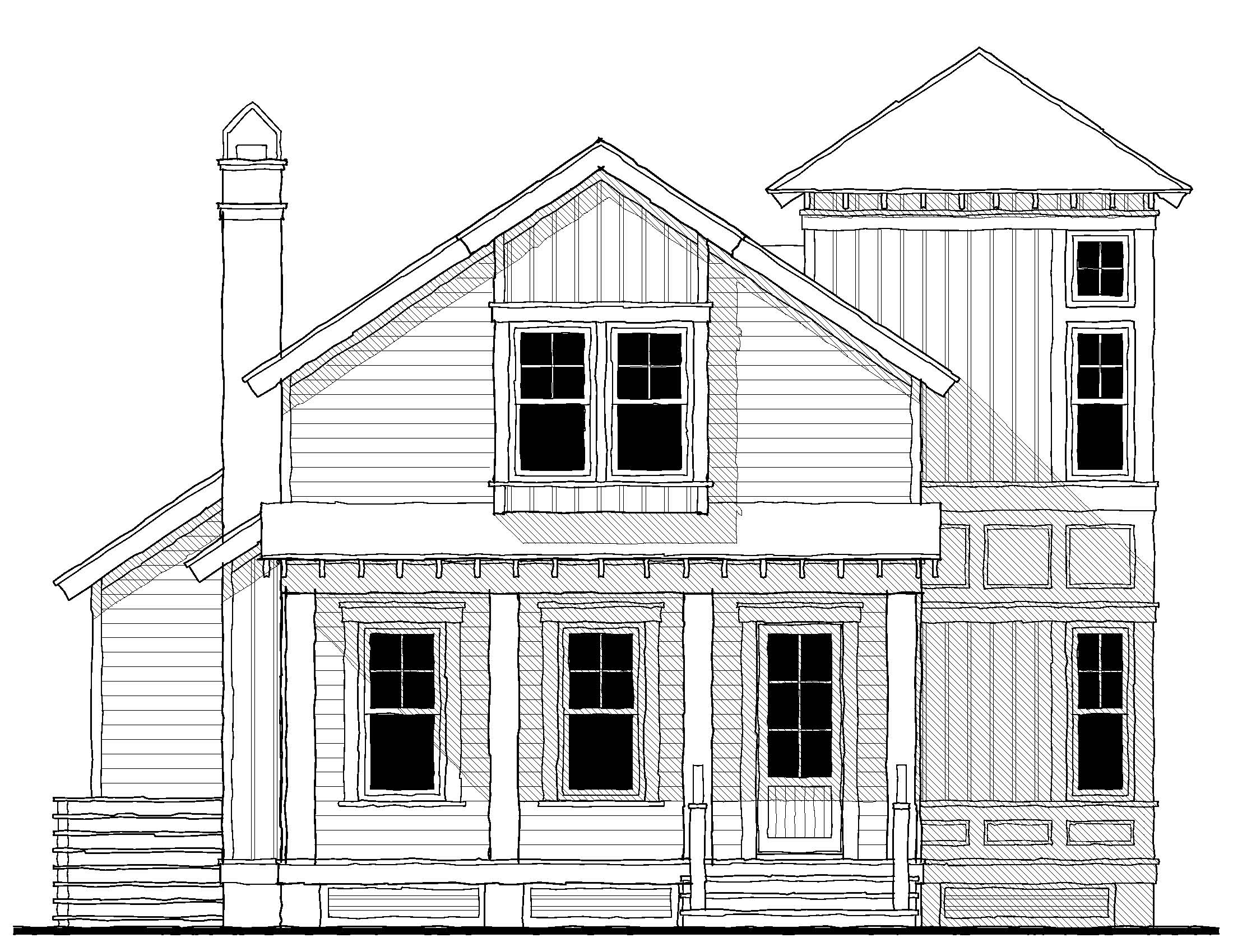 Paddocks Farmhouse (133102) — featured elevation