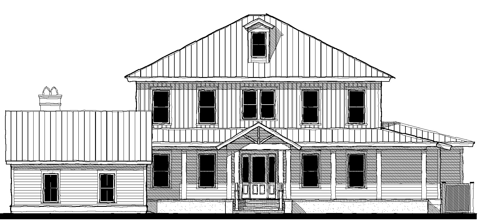 Palmetto Bluff River House (213201) — featured elevation