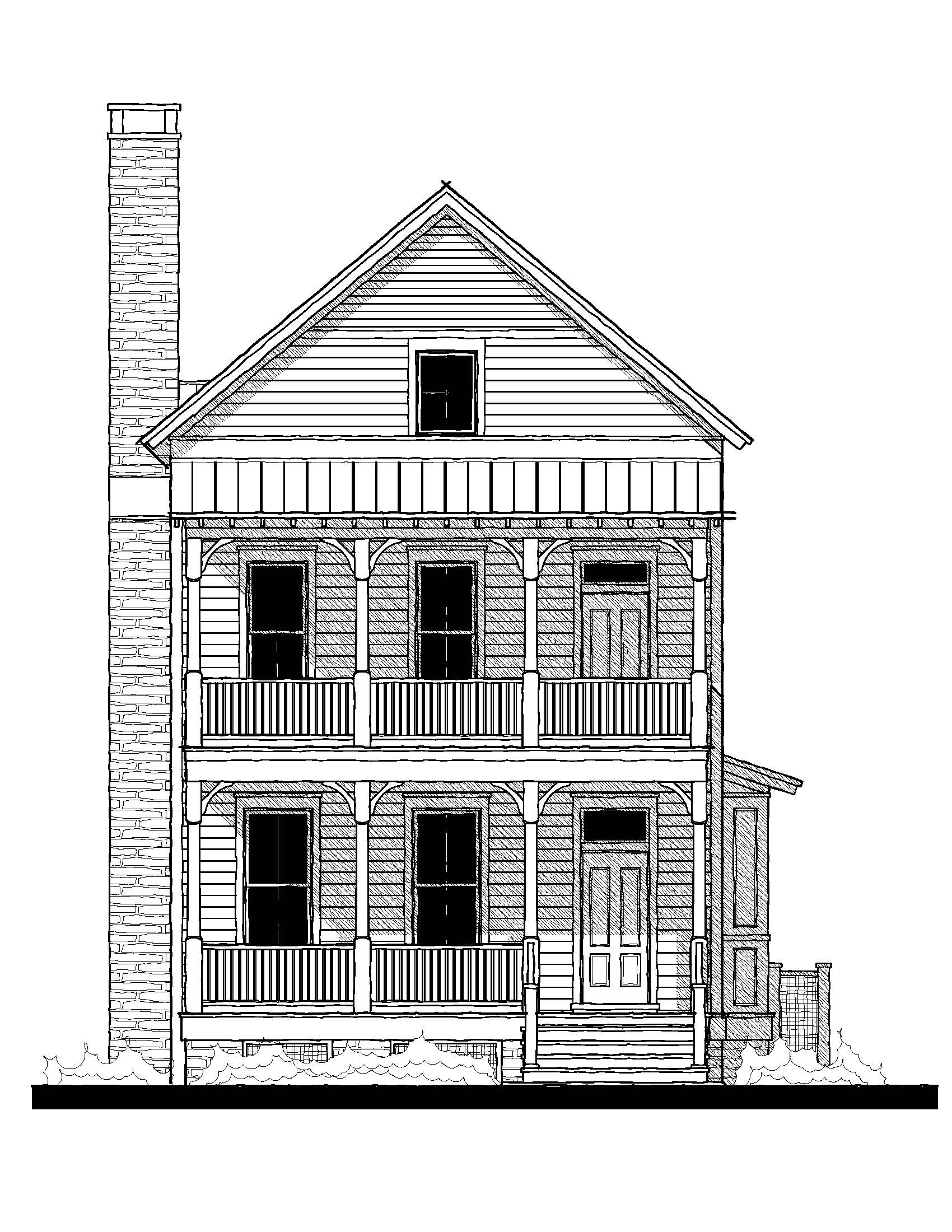 Sandymush Creek — featured elevation