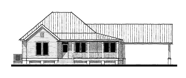 Schooner Creek Cottage (13351) — featured elevation