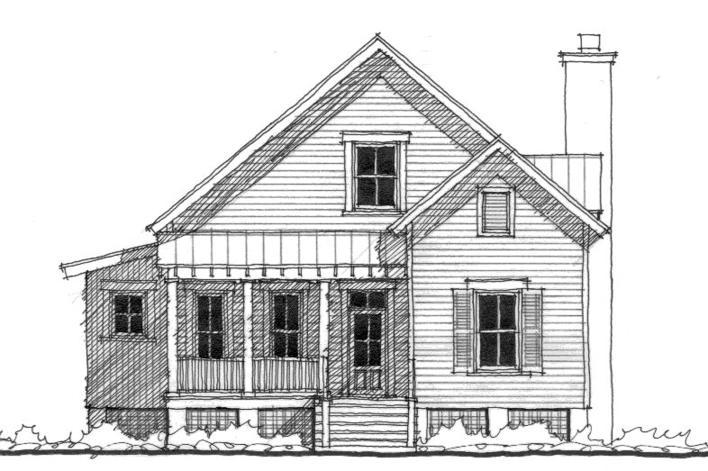 The Chastain — featured elevation