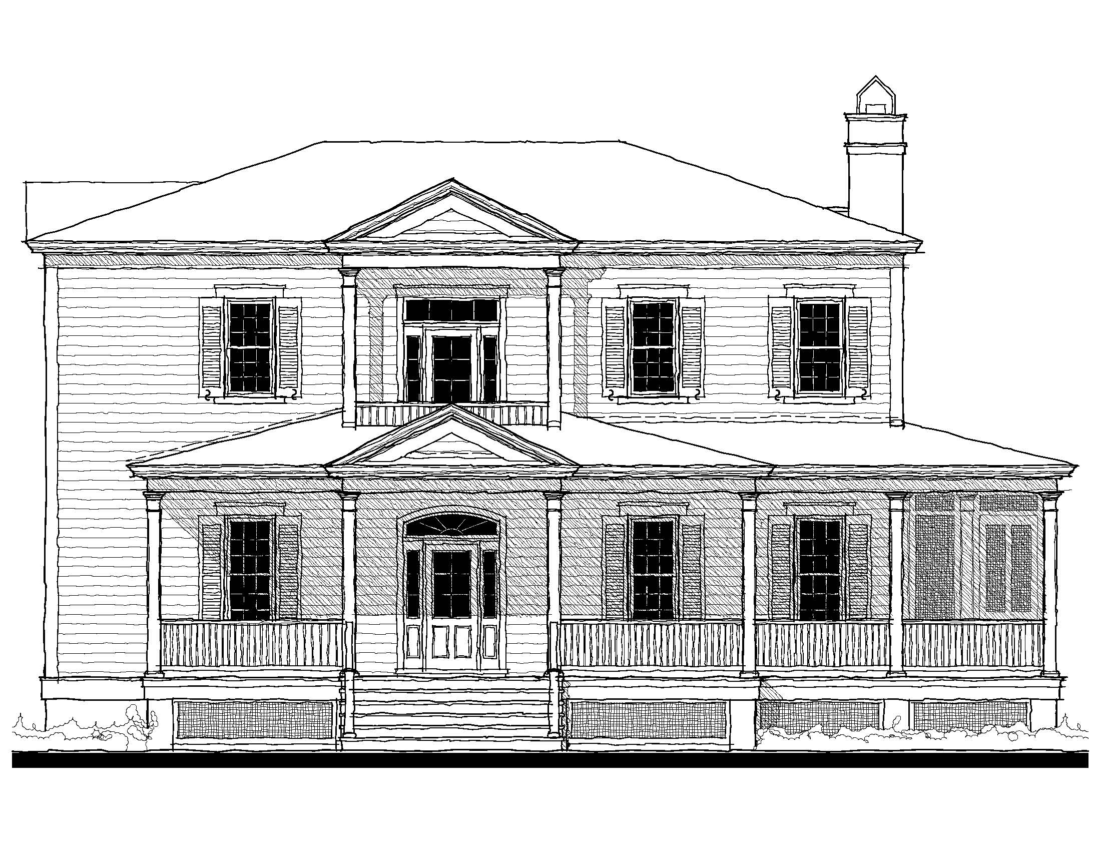 The Madison (06312) — featured elevation