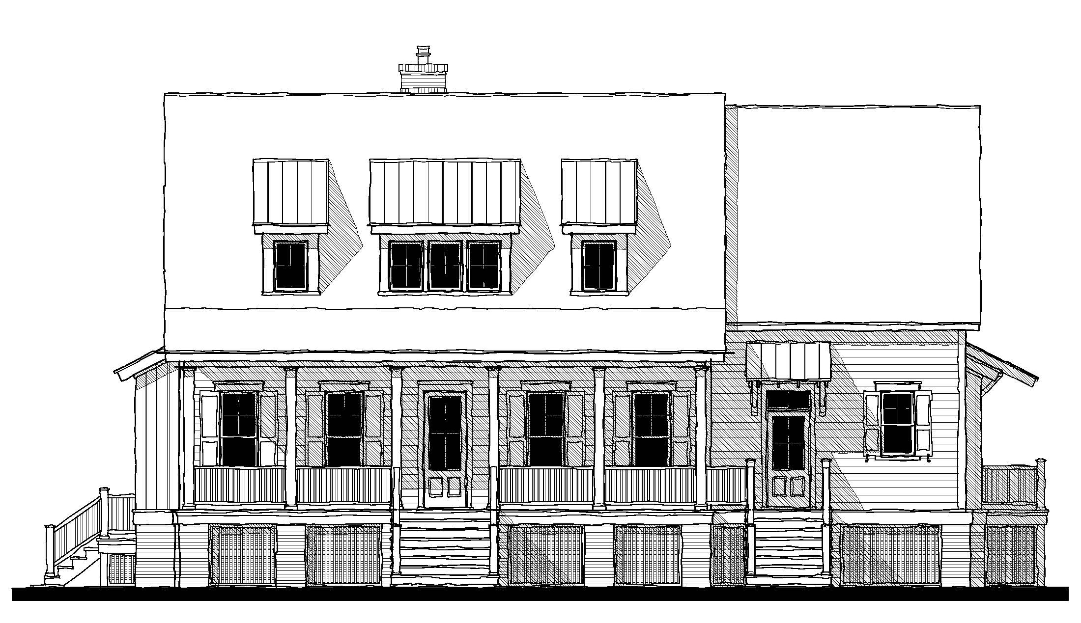 The Sheridan (153113) — featured elevation
