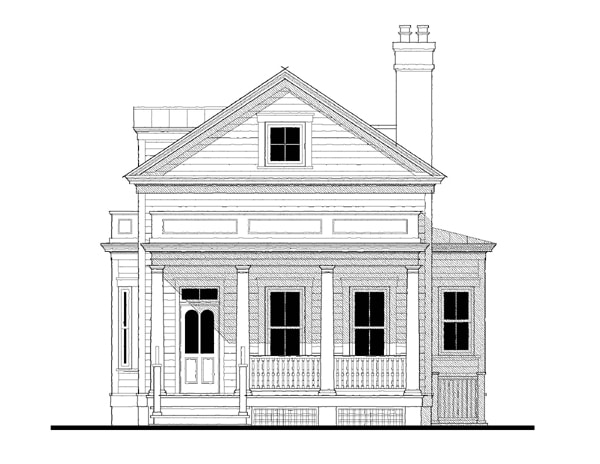 The Verdier (09412EE) — featured elevation