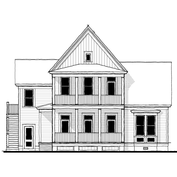 Walke Street Urban Cottage (153167) — featured elevation