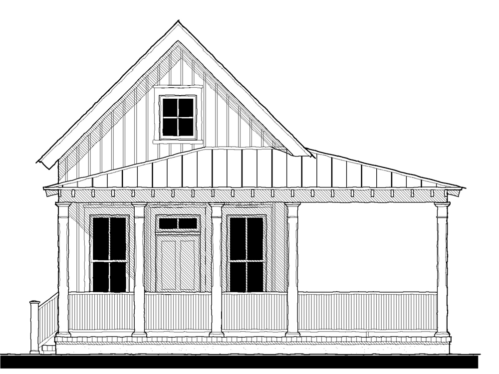 Wharf Street Salon (23351) — featured elevation