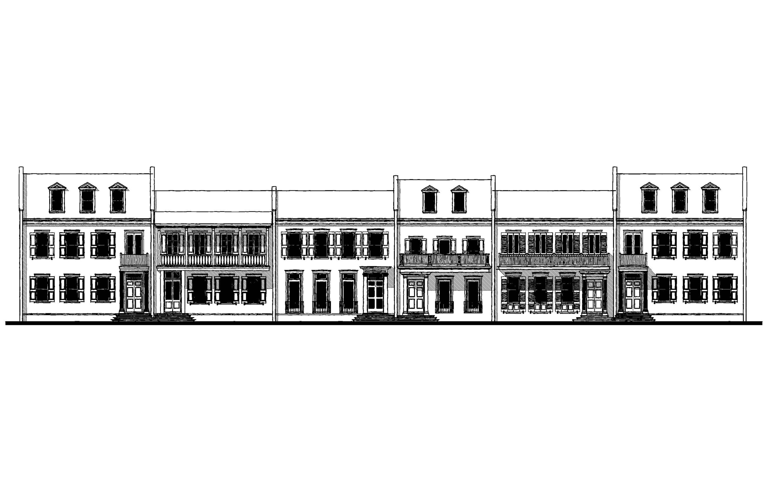 Woodside Townhouse 2 — featured elevation