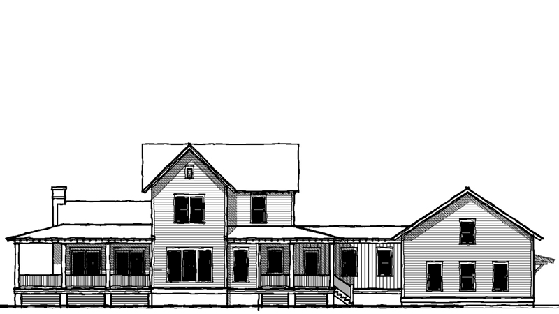 Yakima Valley Farmhouse — featured elevation