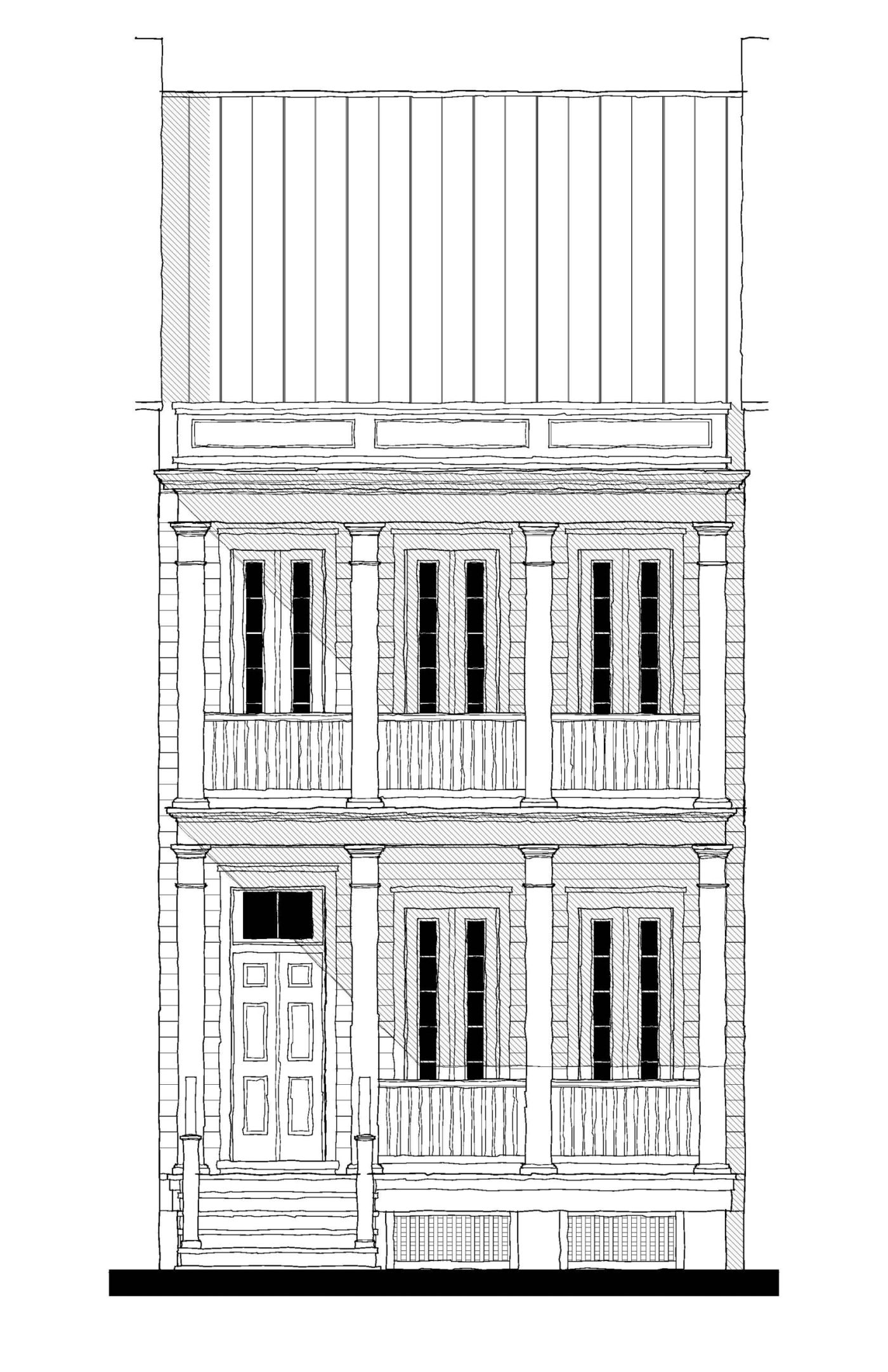 03107 (Townhouse) — featured elevation