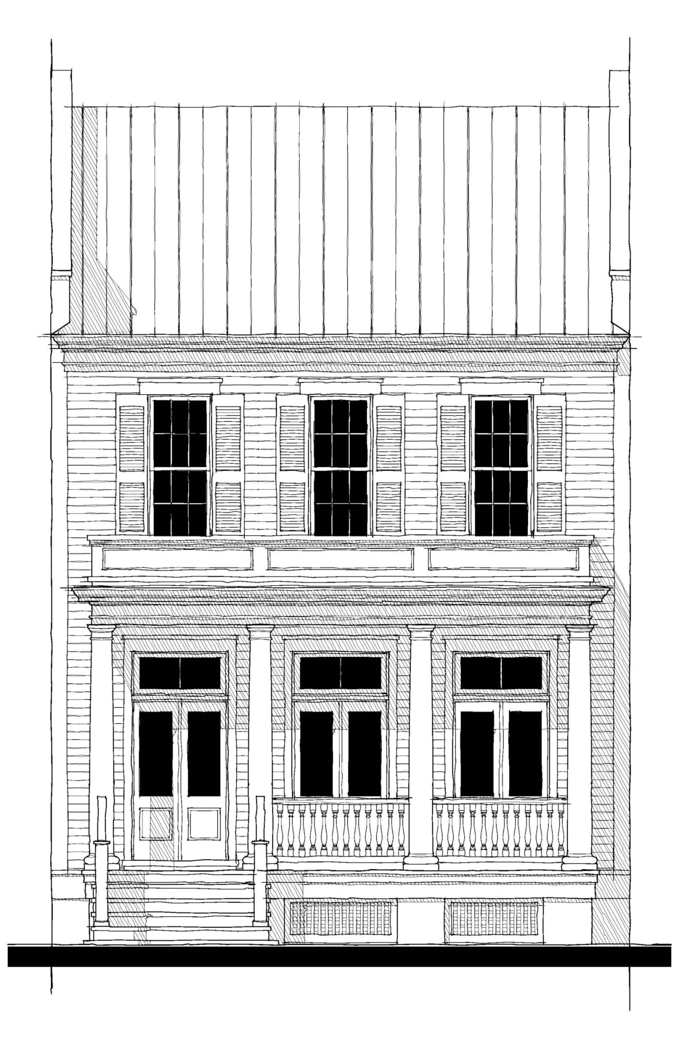 03110 (Townhouse) — featured elevation