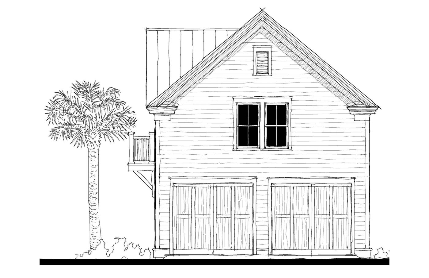 033143 Garage — featured elevation