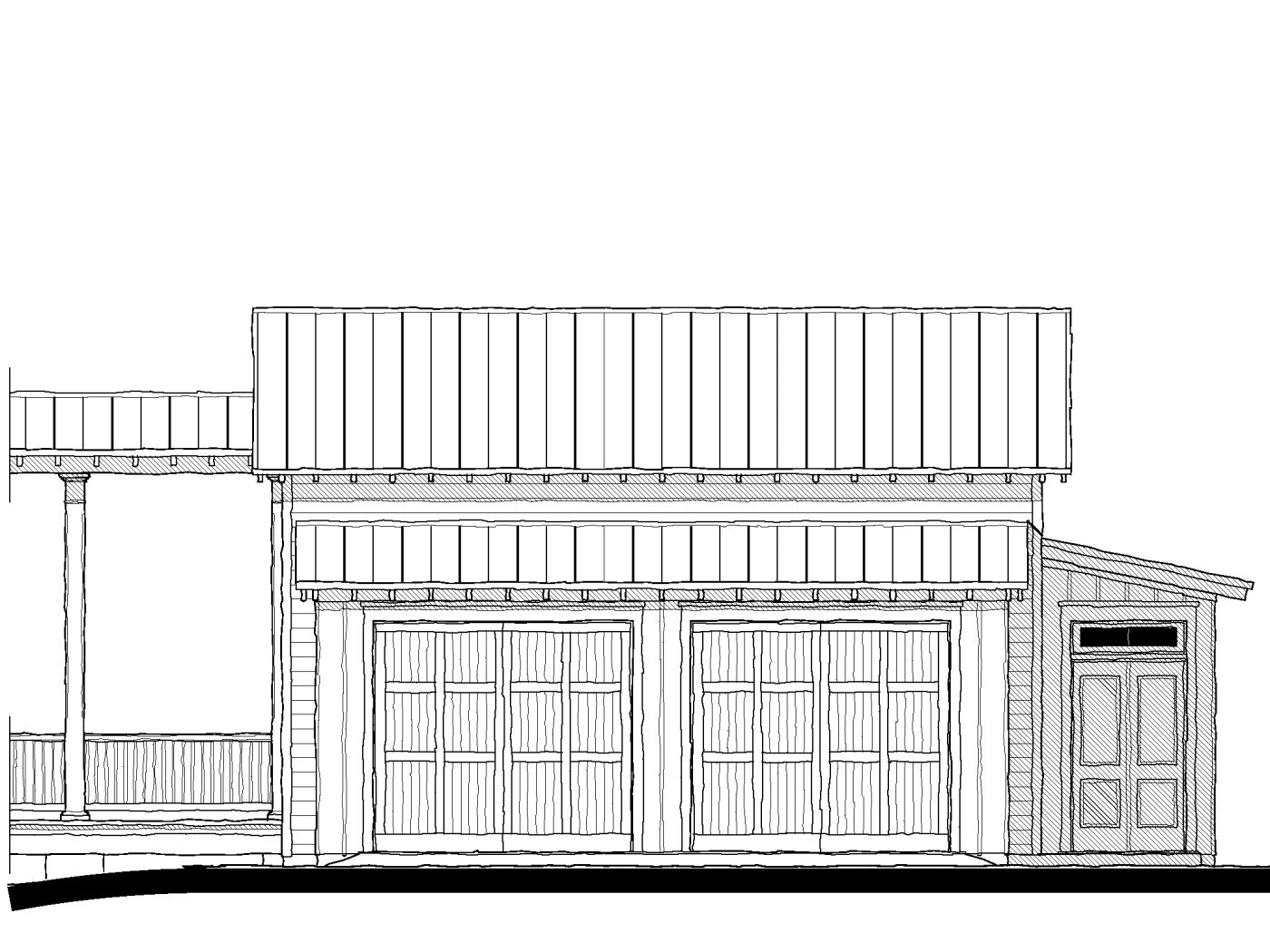 033195 Garage — featured elevation