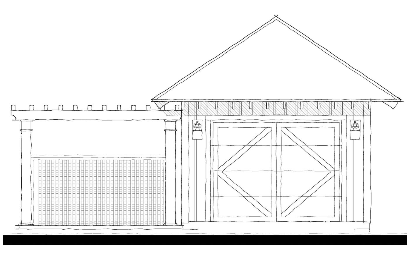 033252 Garage — featured elevation