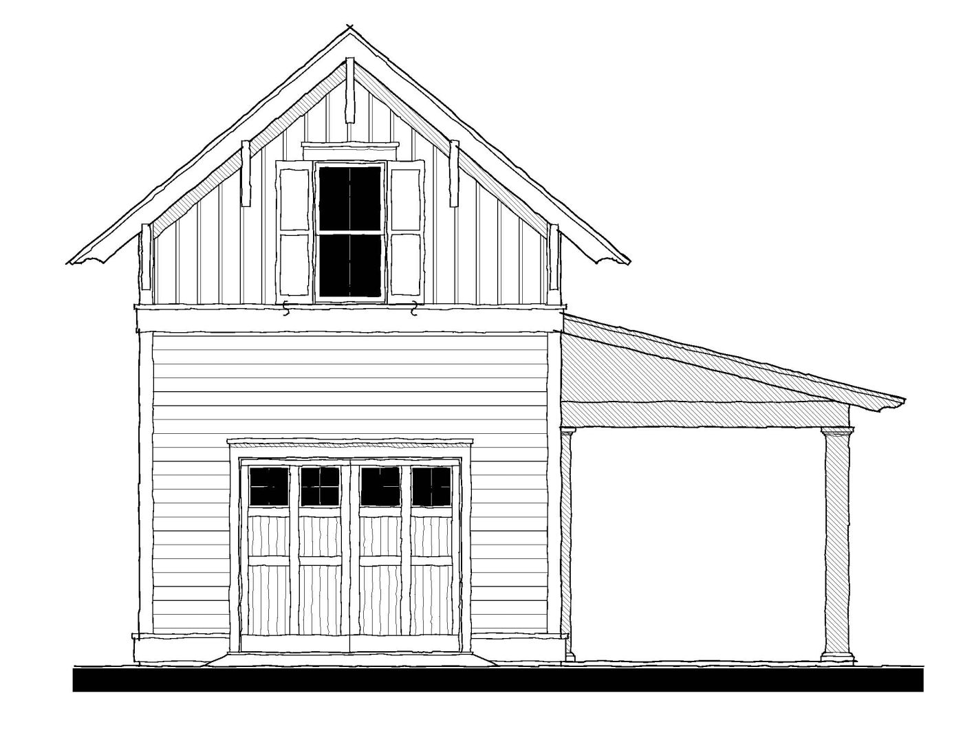 04324 Garage — featured elevation