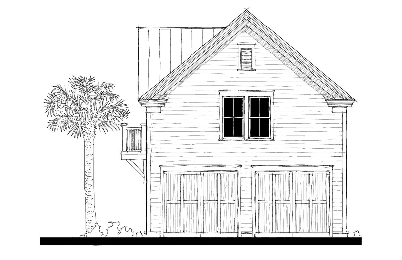 043255 Garage — featured elevation
