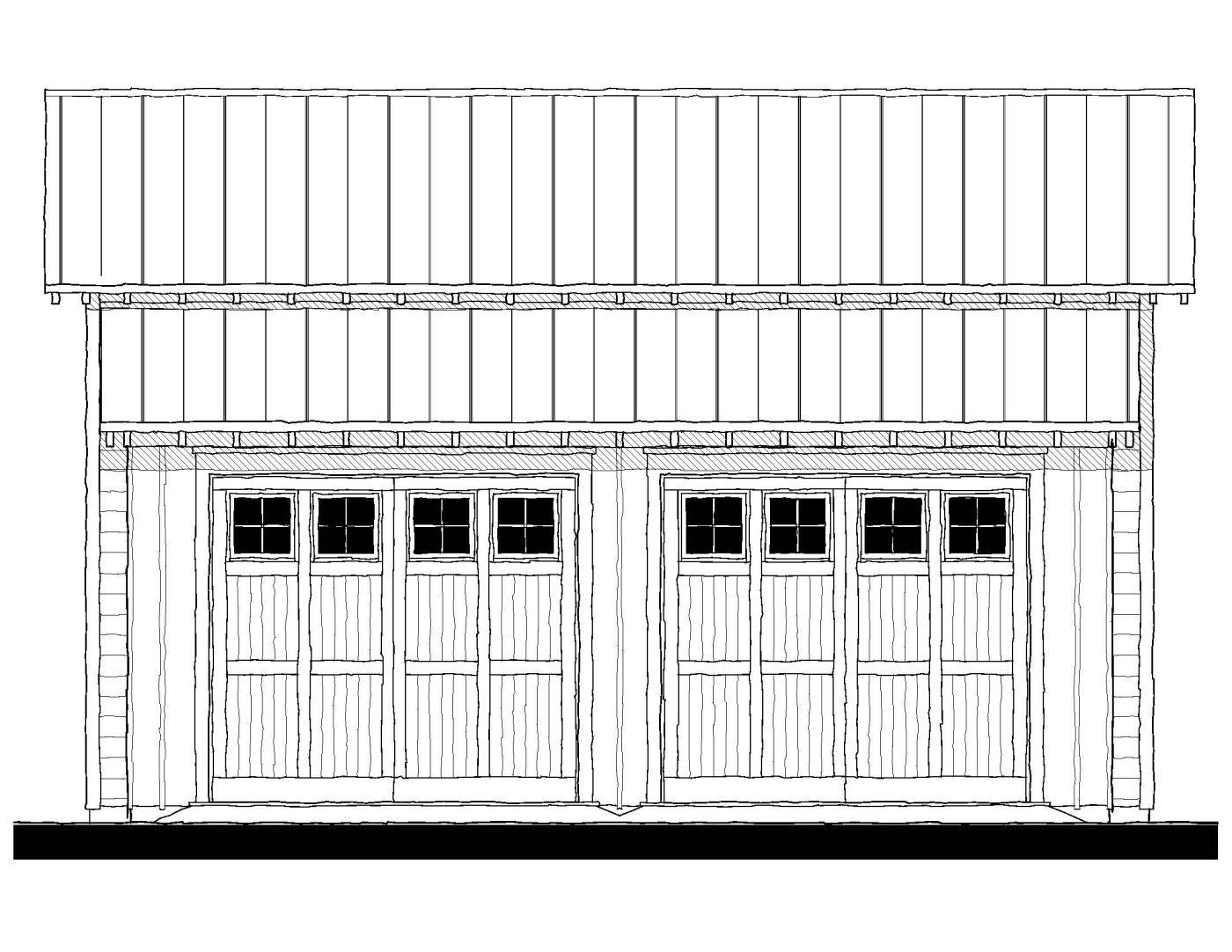 053191 Garage — featured elevation