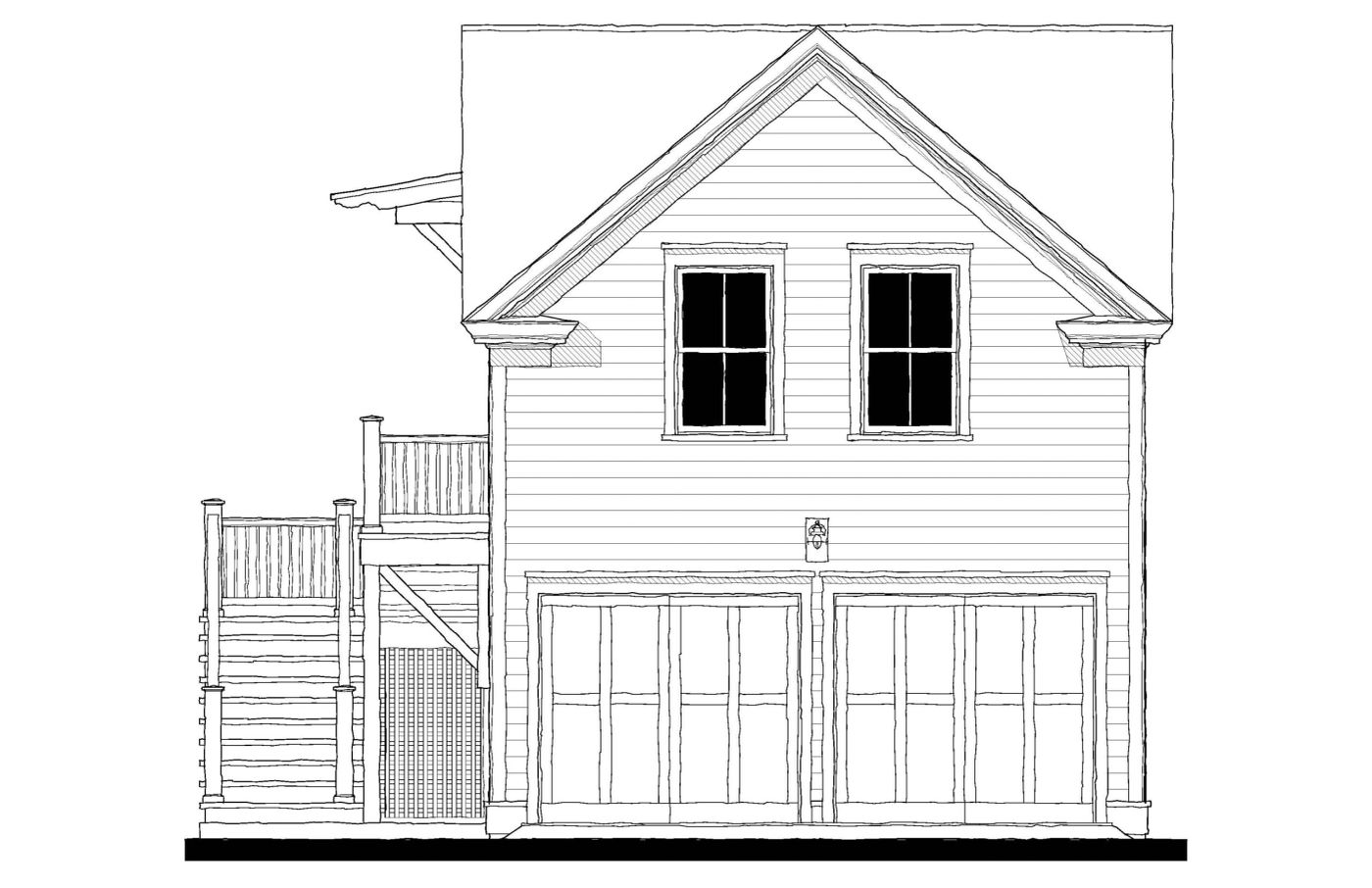 053275 Garage — featured elevation