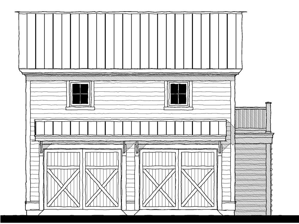 073169 Garage — featured elevation